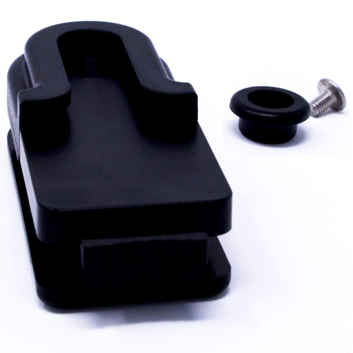 Educator Belt/Saddle/Purse Quick-Release Transmitter Holder For Educator Remote Dog Training Collars,Black