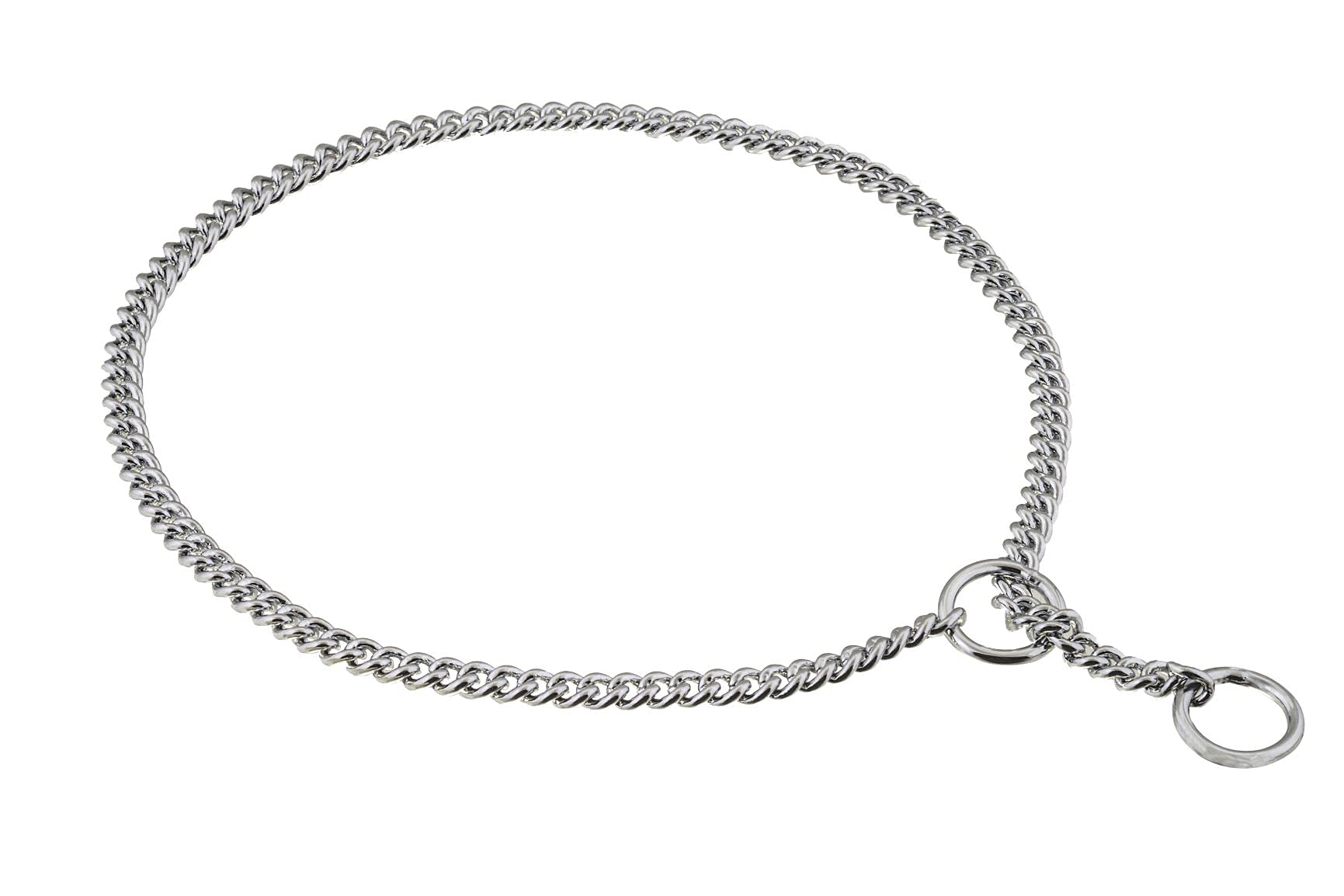 Alvalley Slip Curve Show Collar For Dogs Thickness 1.4 Mm X 20 In