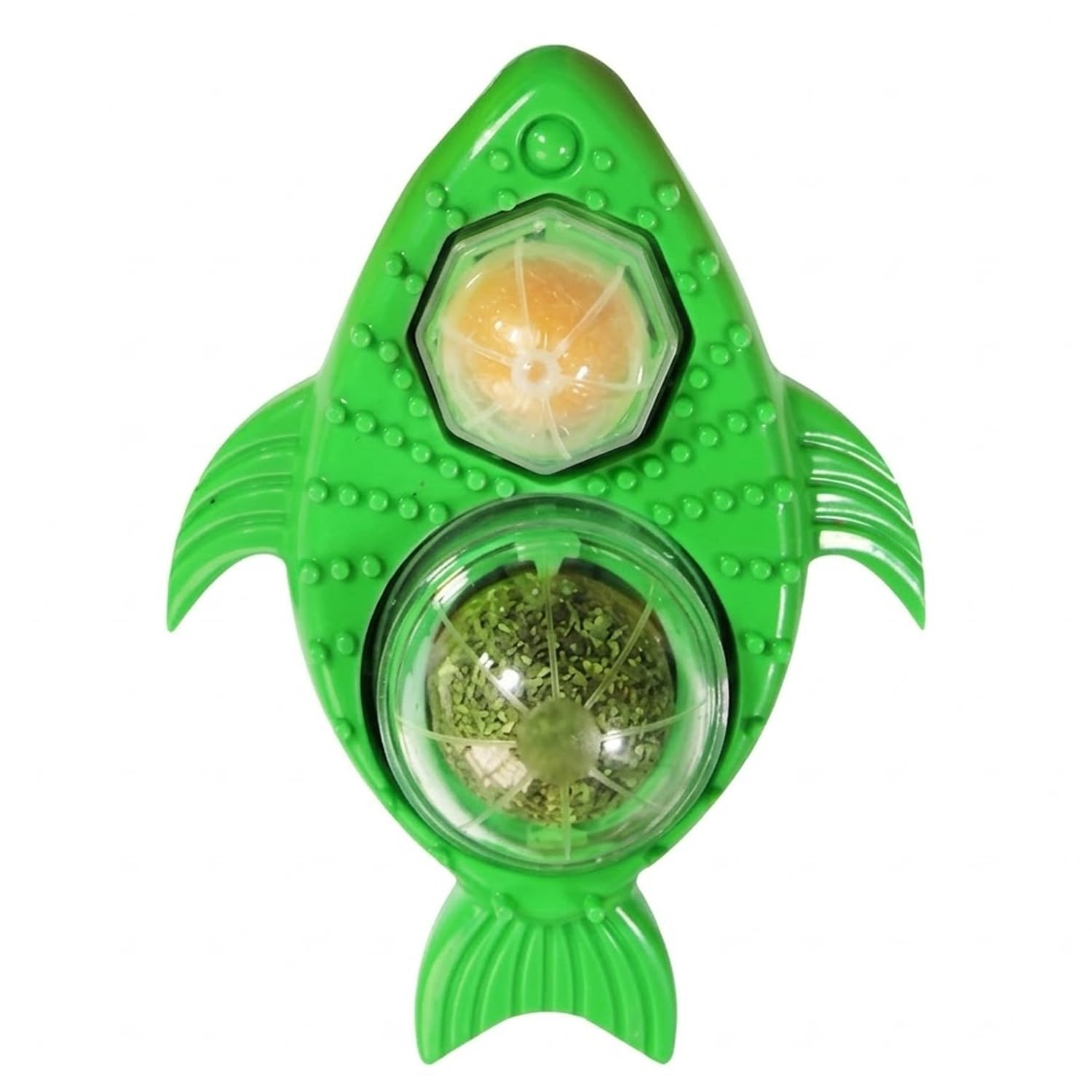 Cature FishShaped Catnip Toy With Treat Dispenser Ball, Interactive, SelfPlay, And TeethCleaning Chew Toy For Indoor Cats And