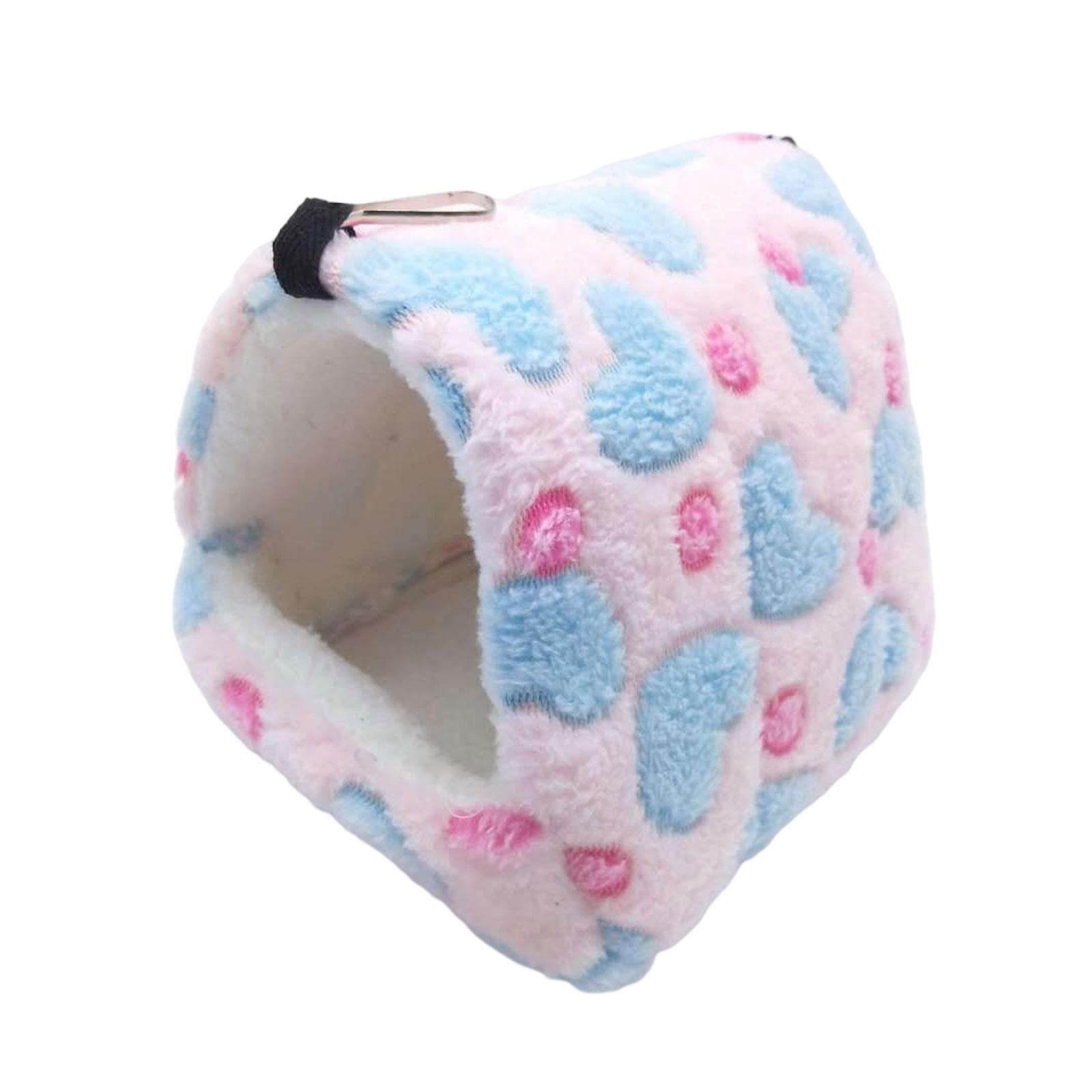 THE Style Sutra Guinea Pig Bed Cave Cozy Hamster House Rest Nest Pink Blue Heart | Pet Supplies | Small Animal Supplies | Beds H