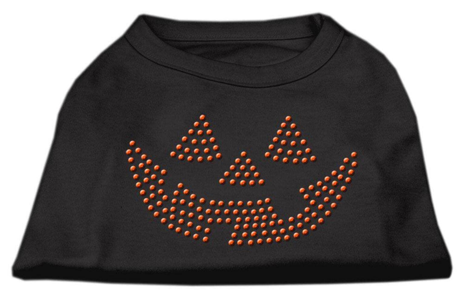Halloween Pet Dog & Cat Shirt Rhinestone, Jack O' Lantern Baby Blue XS (0-3 lbs.)