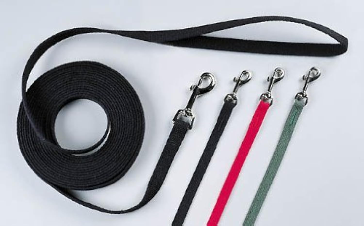 Omnipet Cotton Dog Training Lead For Dogs, 50', Red