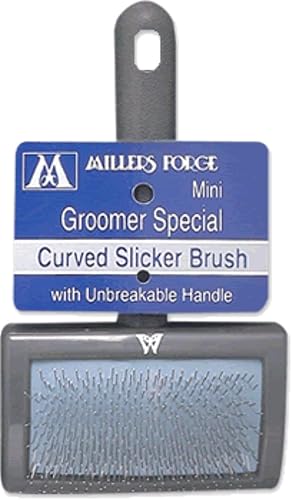 Millers Forge Curved Slicker Brush Mini