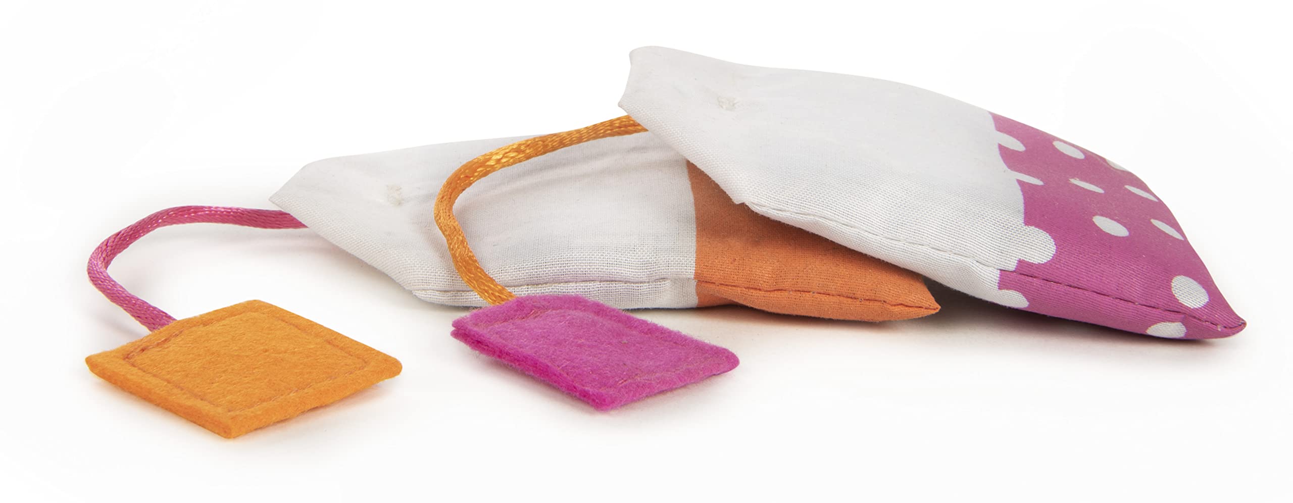 Smartykat (2 Count Tea Teazers Catnip Cat Toys - Pink/Orange, 2 Count