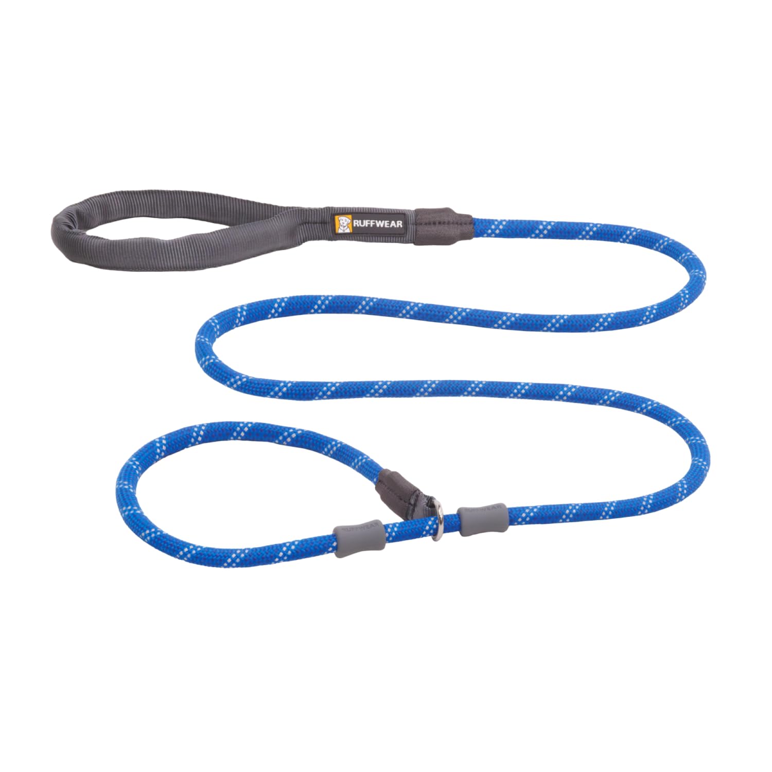 Ruffwear, Just-A-Cinch Dog Leash, 2-In-1 Lead Collar Combination, Slip Lead, Blue Pool