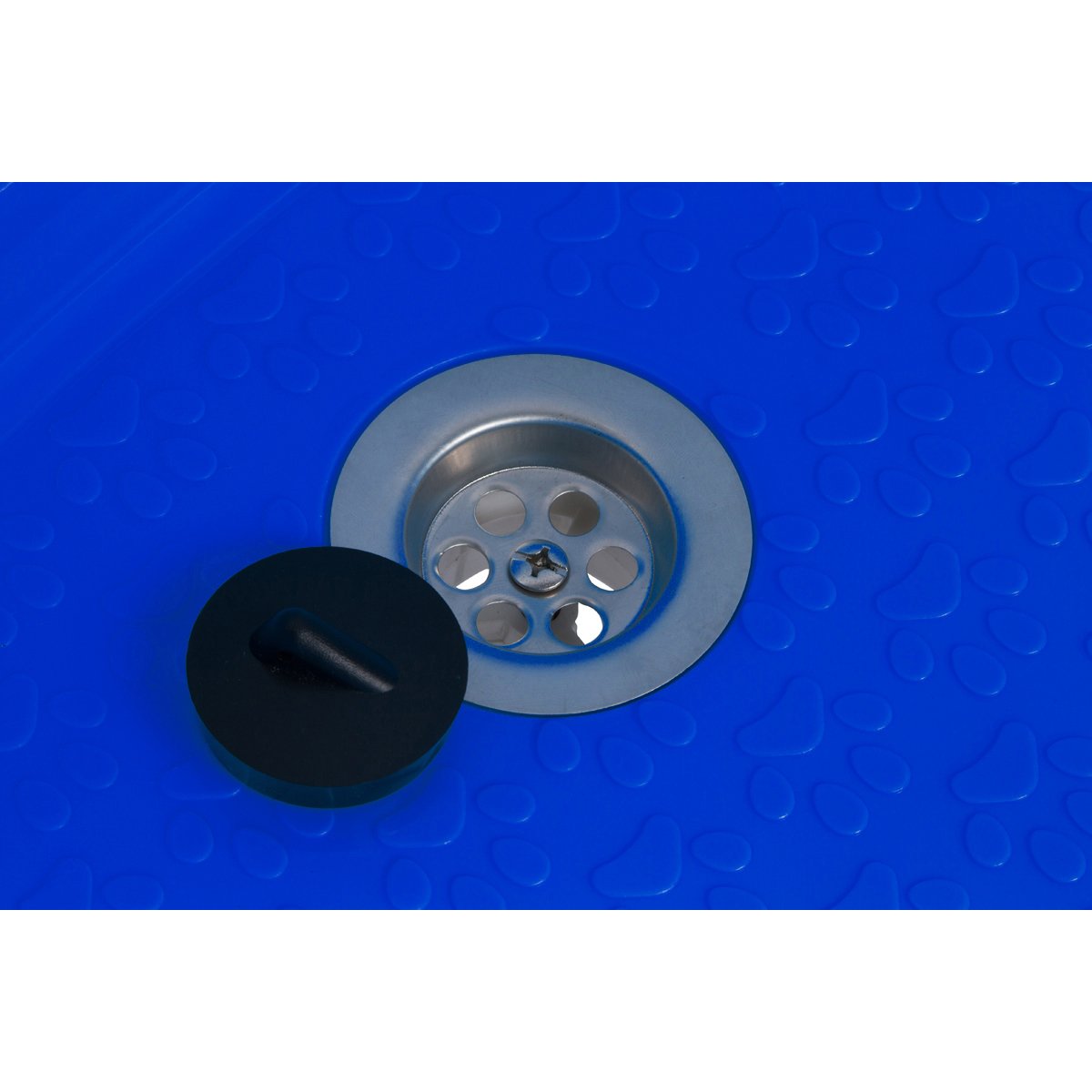 Flying Pig Pet Dog Cat Washing Shower Grooming Portable Bath Tub (Royal Blue)