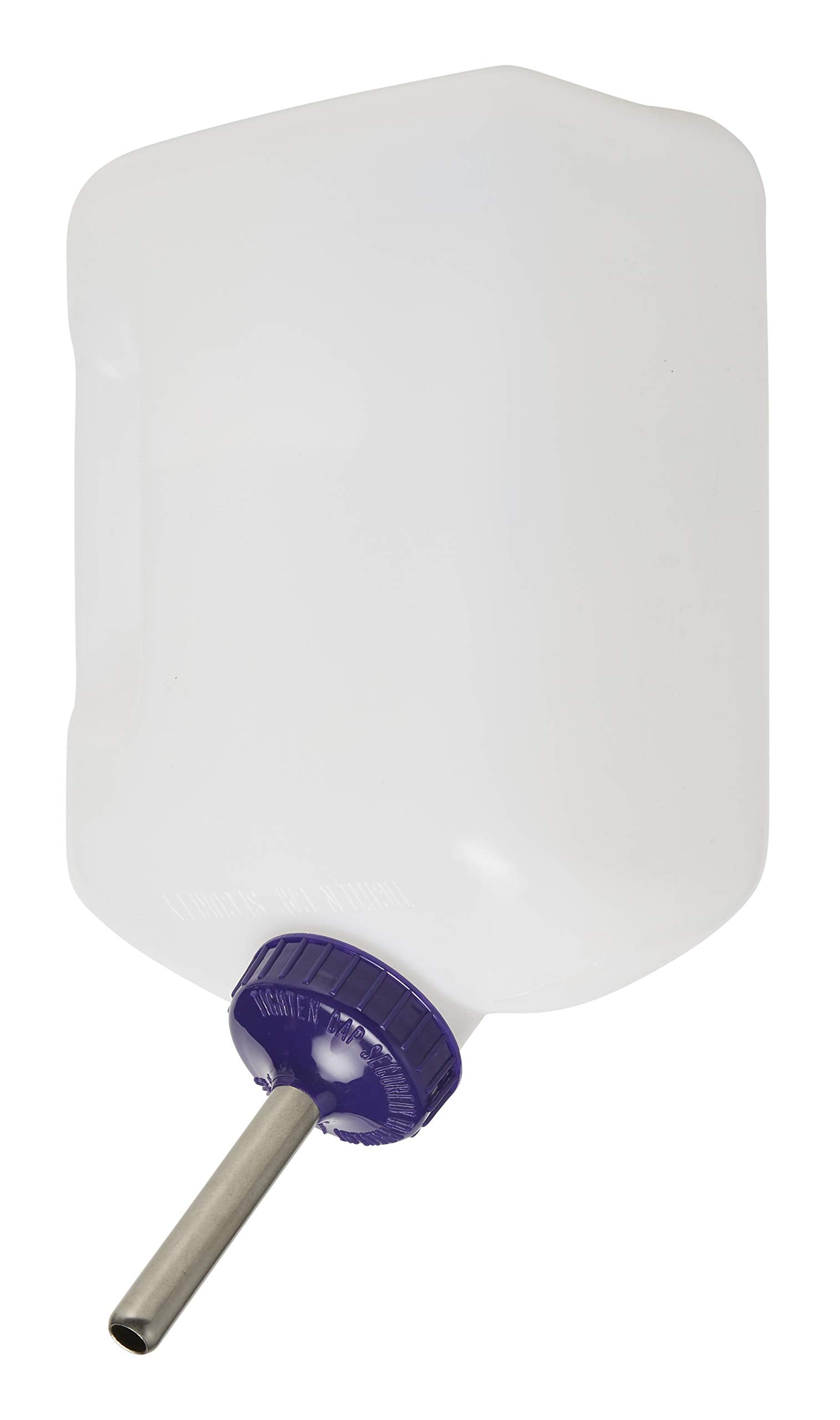 Lixit Widemouth Cage Water Bottles for Rabbits, Ferrets, Guinea Pigs, Rats and Other Small Animals. (White, 64 Ounce)