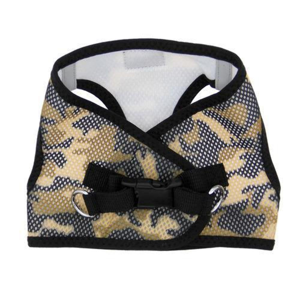 Doggie Design American River Dog Harness Camouflage Collection - Brown Camo L