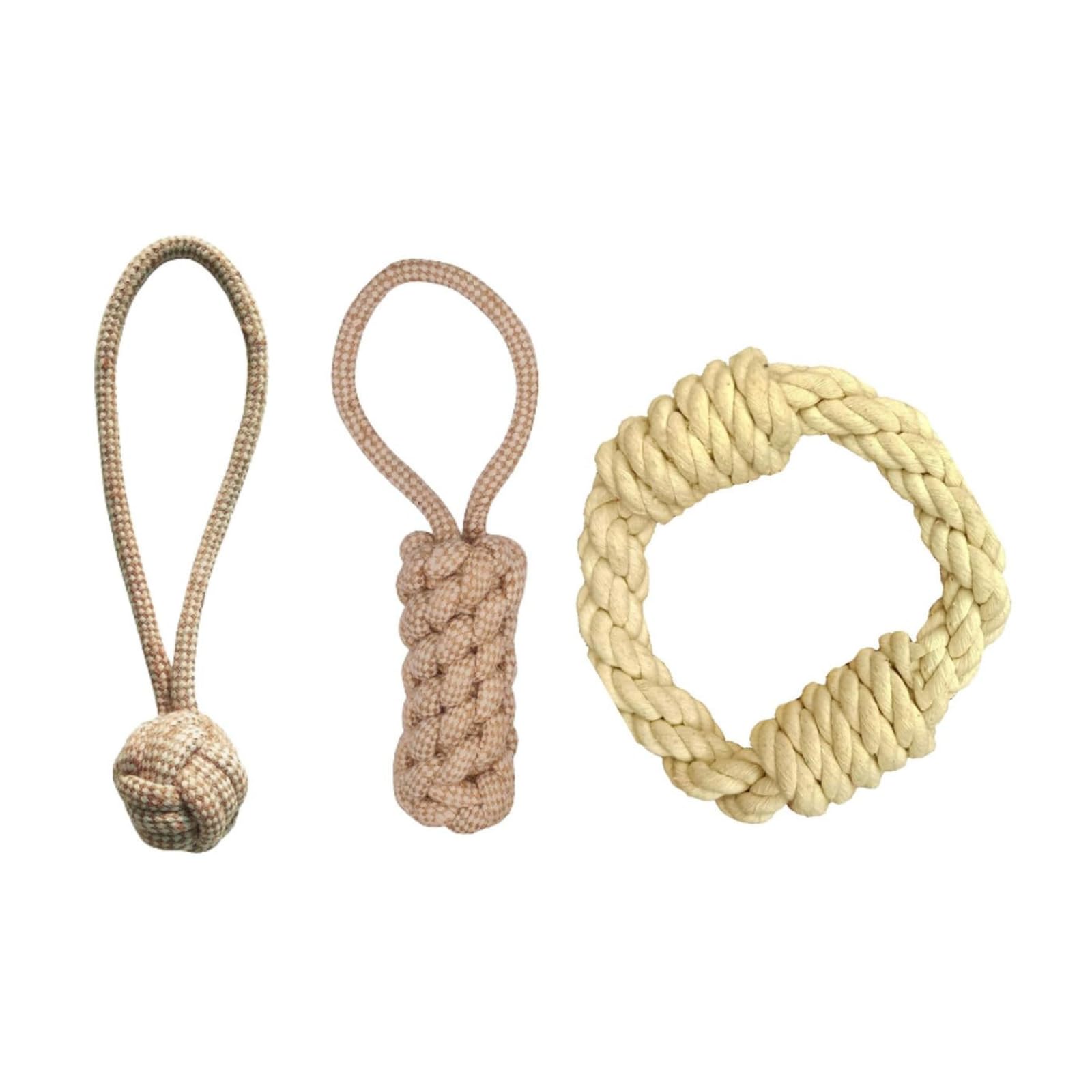 Kittupet Dog Combo Rope Toy For Puppy Teething, Chew Adult Dog Toys For Puppies & Small Dogs Visit The The Pets Company Store Mu