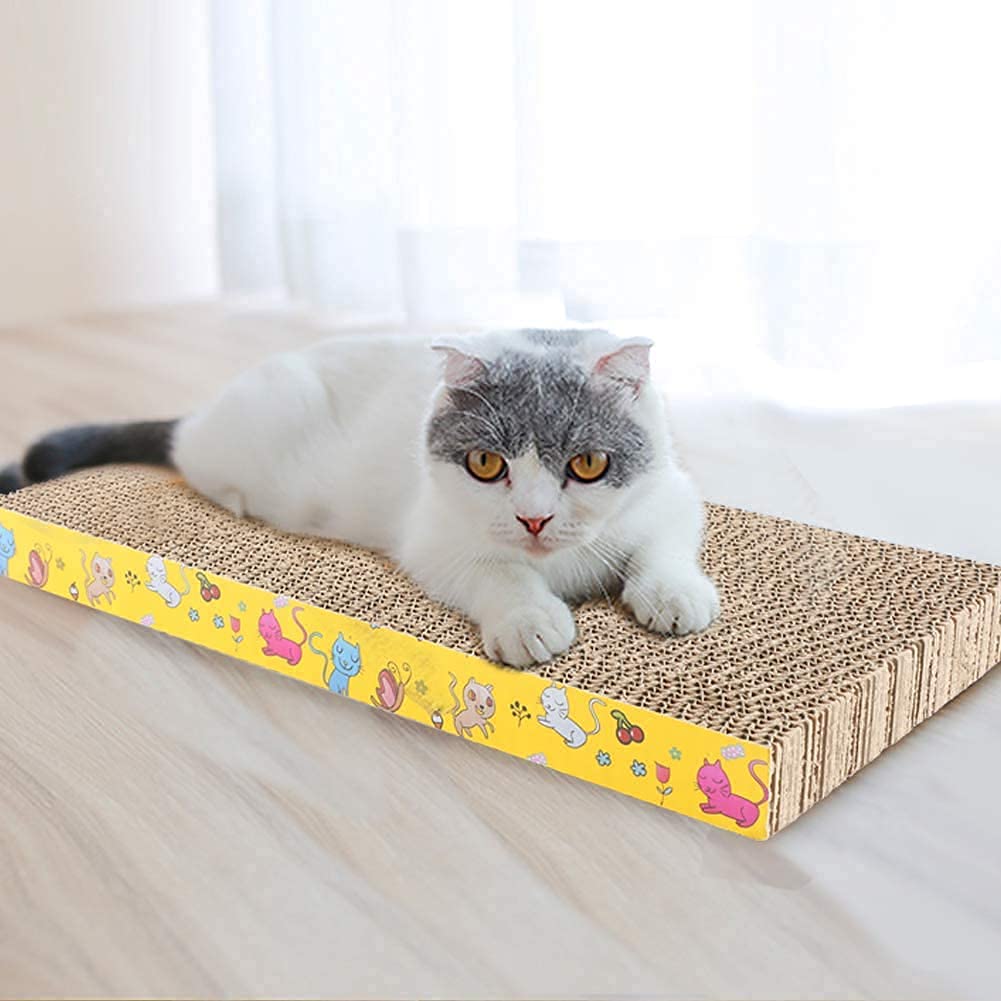 Woofy Kitty Cat Perch Scratcher Cat Toy Kitten Toys Purrfect Arch SelfGroomer And Massager Catnip Cat Grooming (Color May Vary,