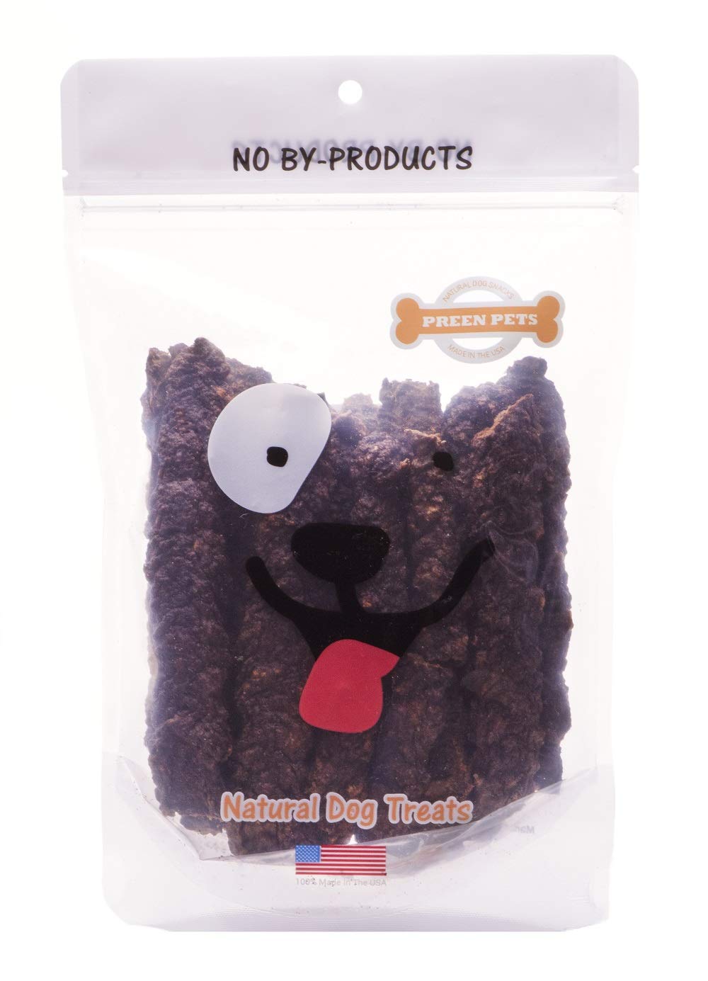 Preen Pets Beef Frites Dog Treats - 100% USA Sirloin Beef (4OZ)