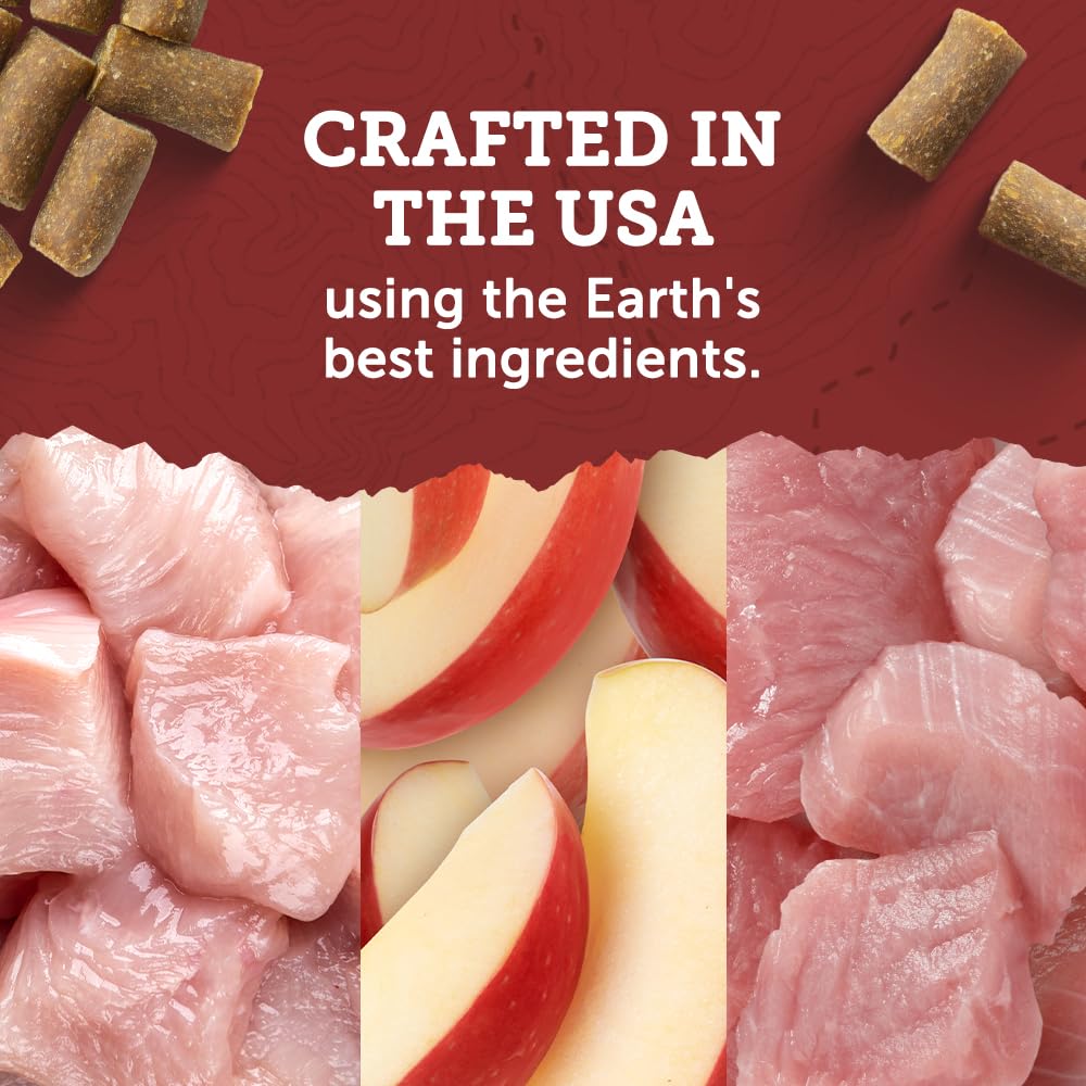 Zukes Lil Links Dog Treats for Dogs, Snacking Sausage Treats for Dogs, Made with Real Duck & Apple, 6 oz. Resealable Pouch - 6 o