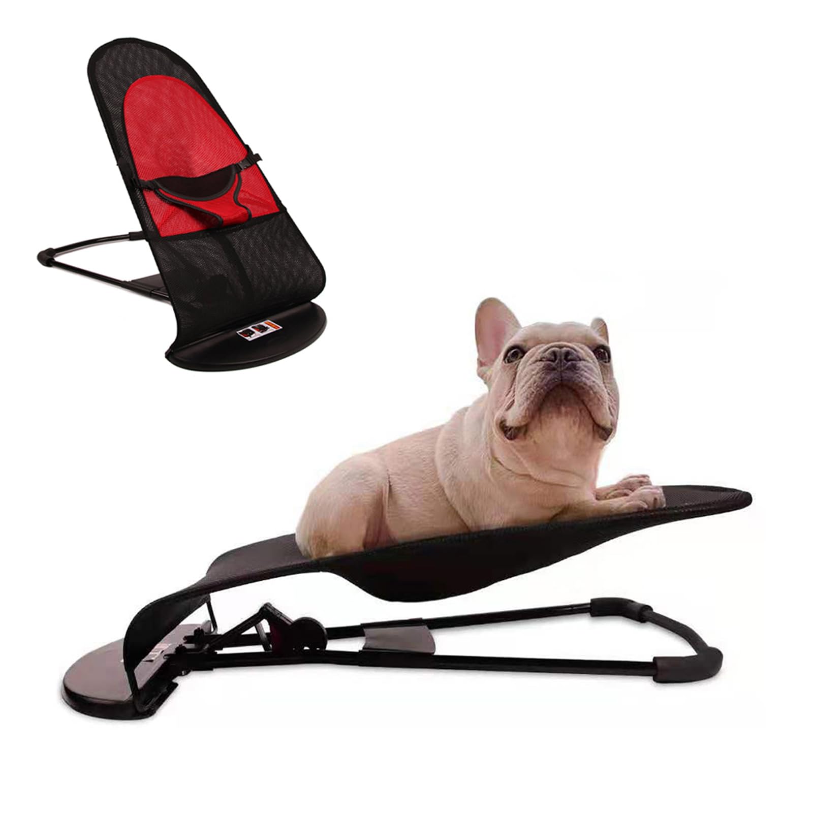 Ngiftey Dog Rocking Chair, Portable Cat Rocking Chair, Pet Dog Bed Cat Sofa, Foldable Rocking Chair Small Pet Rocker For Pets Up