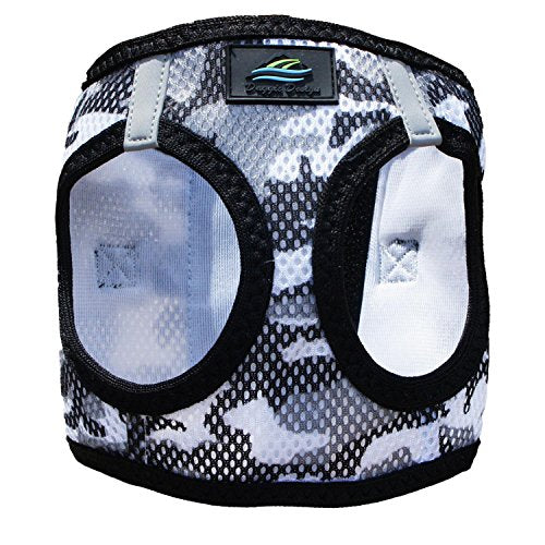 American River Camo Choke-Free Dog Harness - Gray