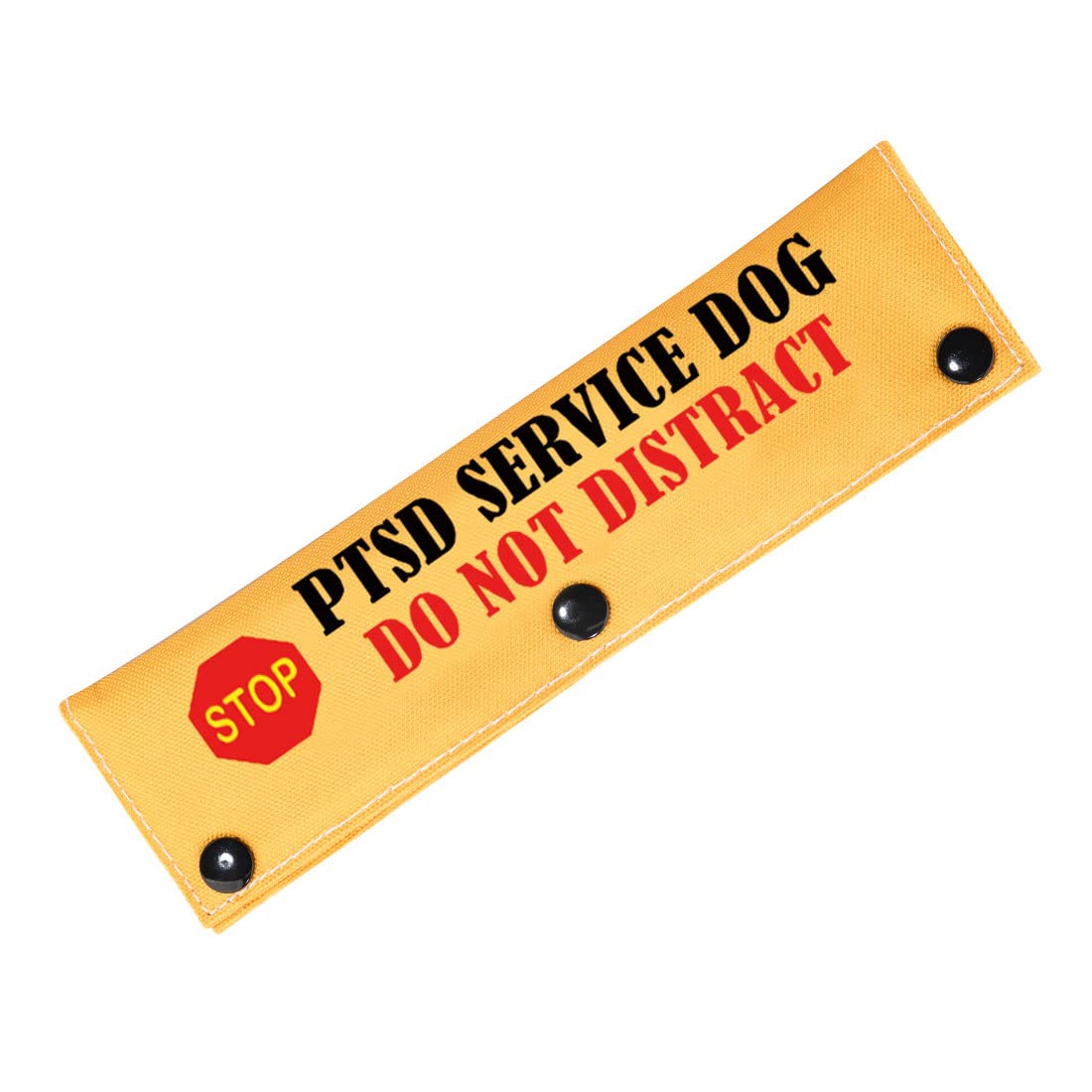 Pwhaoo Ptsd Service Dog Do Not Distract Alert Dog Leash Wrap Ptsd Service Dog Leash Sleeve Ptsd Assistance Dog Alert Gift (Ptsd 