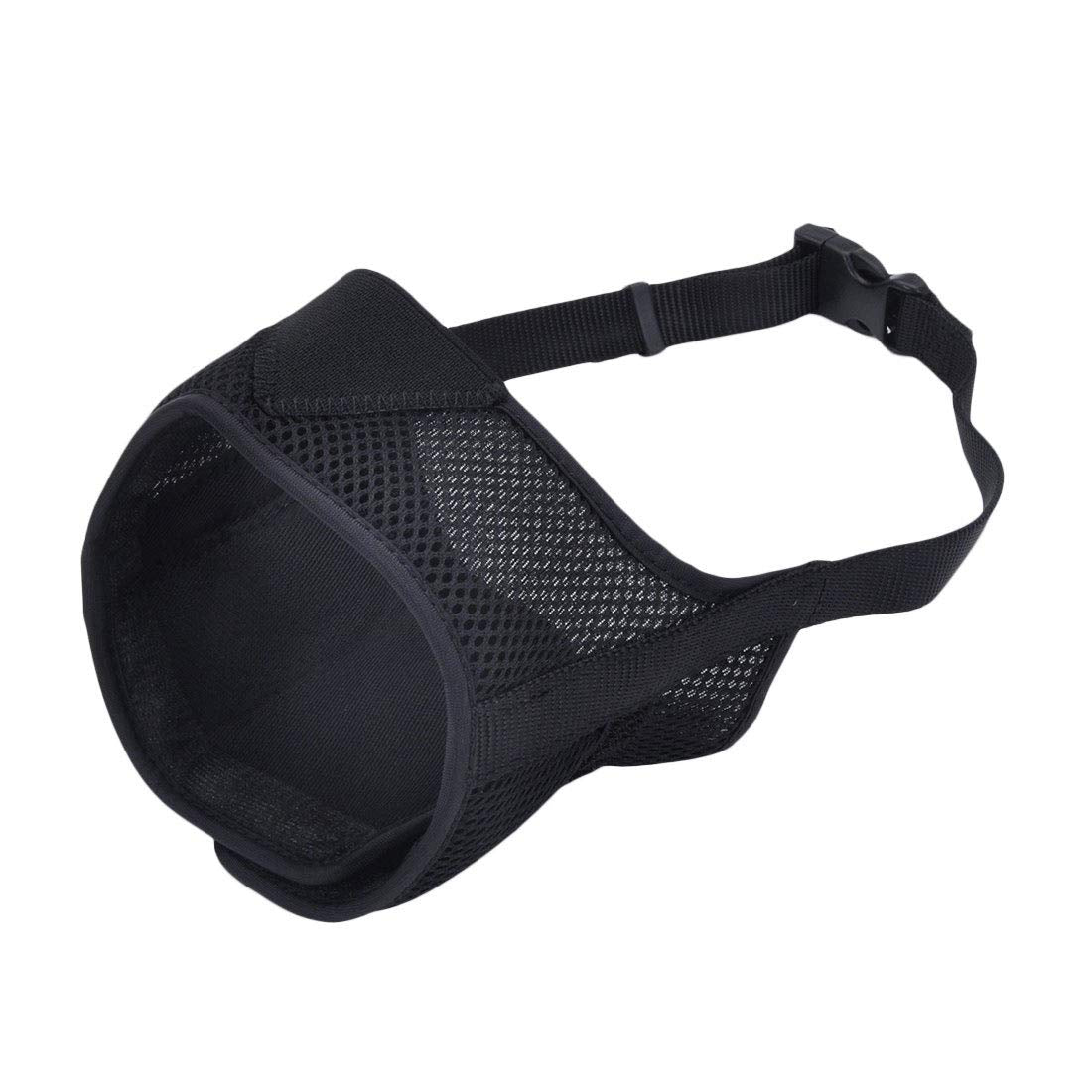 Coastal - Best Fit - Adjustable Comfort Dog Muzzle, Black, 10' - 13' (X-Large)