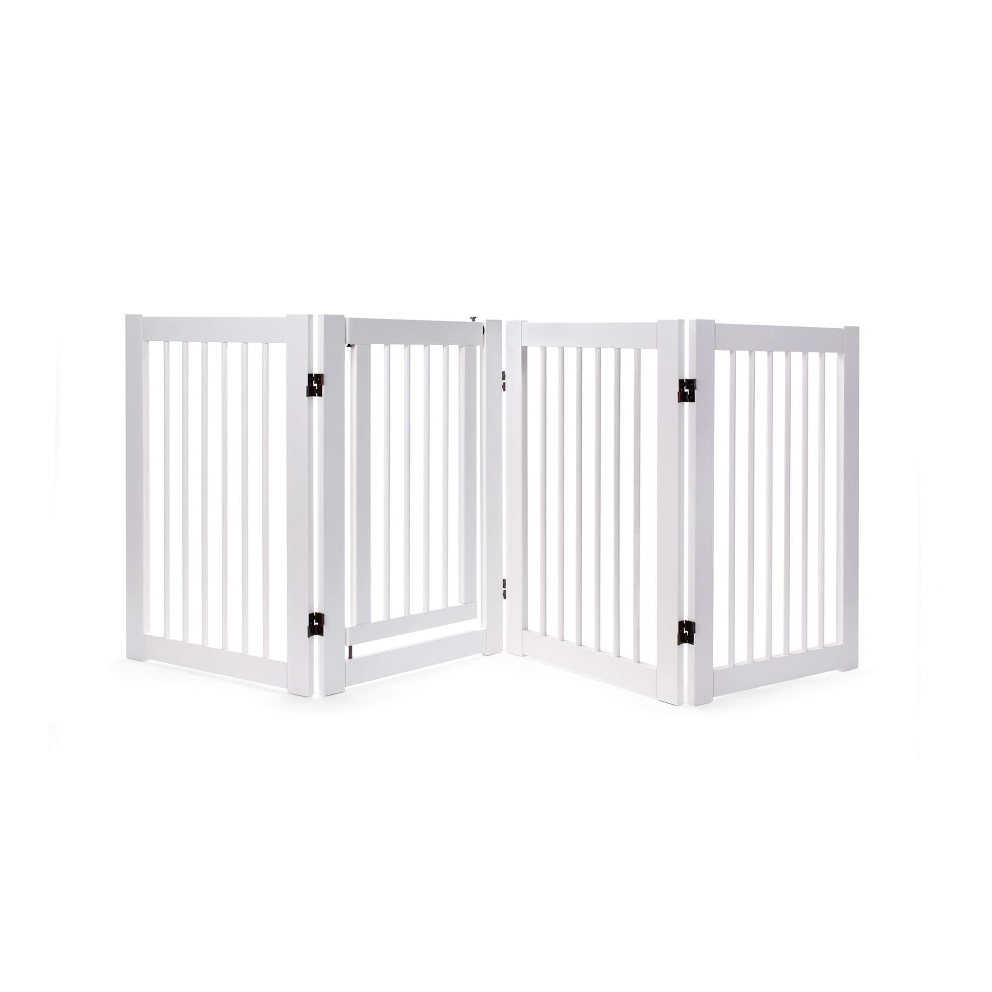 Primetime Petz 360 Configurable Freestanding Dog Gate with Door for Home
