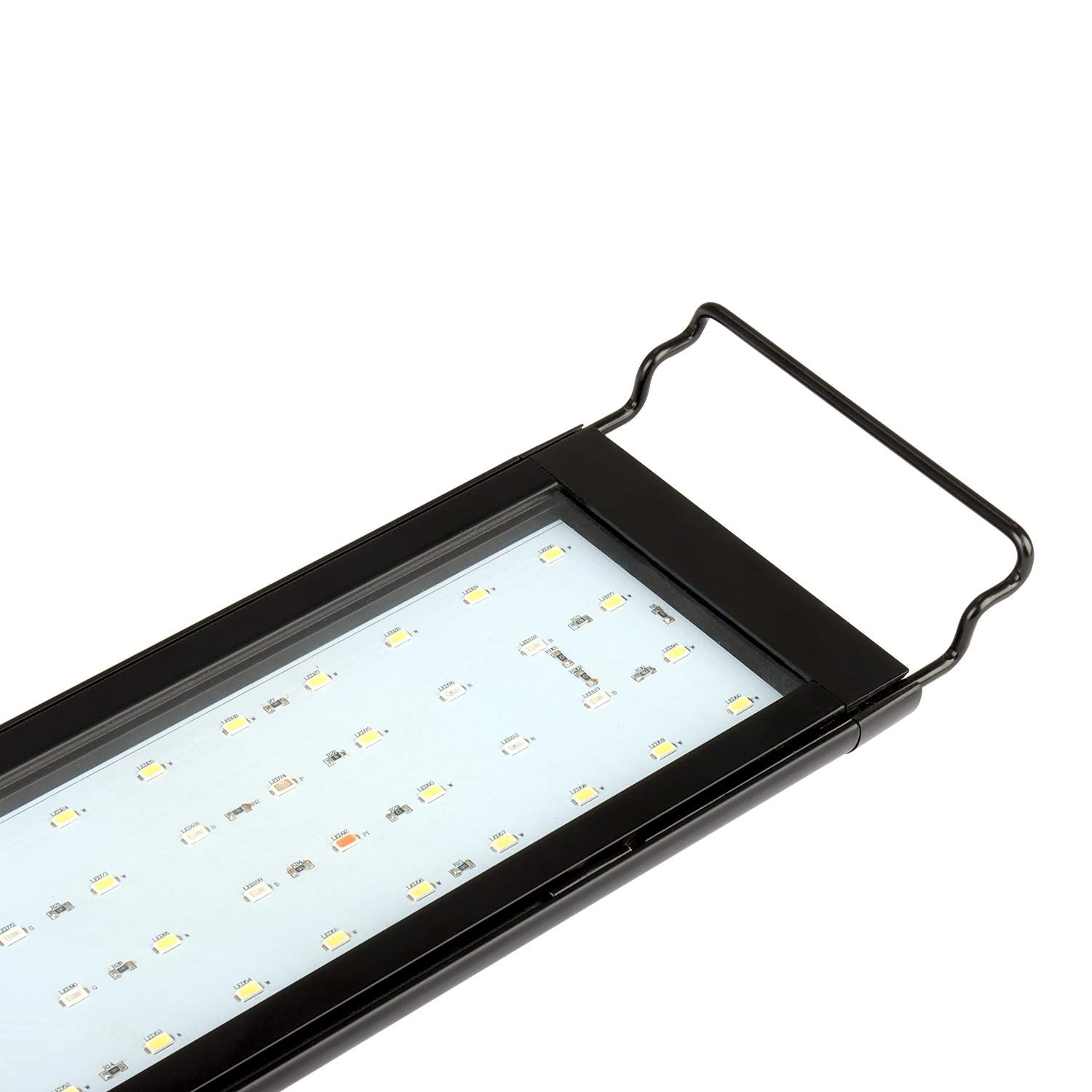 Water Rebirth Led Aquarium Light, Full Spectrum Fish Tank Led Light With Aluminum Alloy Shell Extendable Brackets (12-18 In)