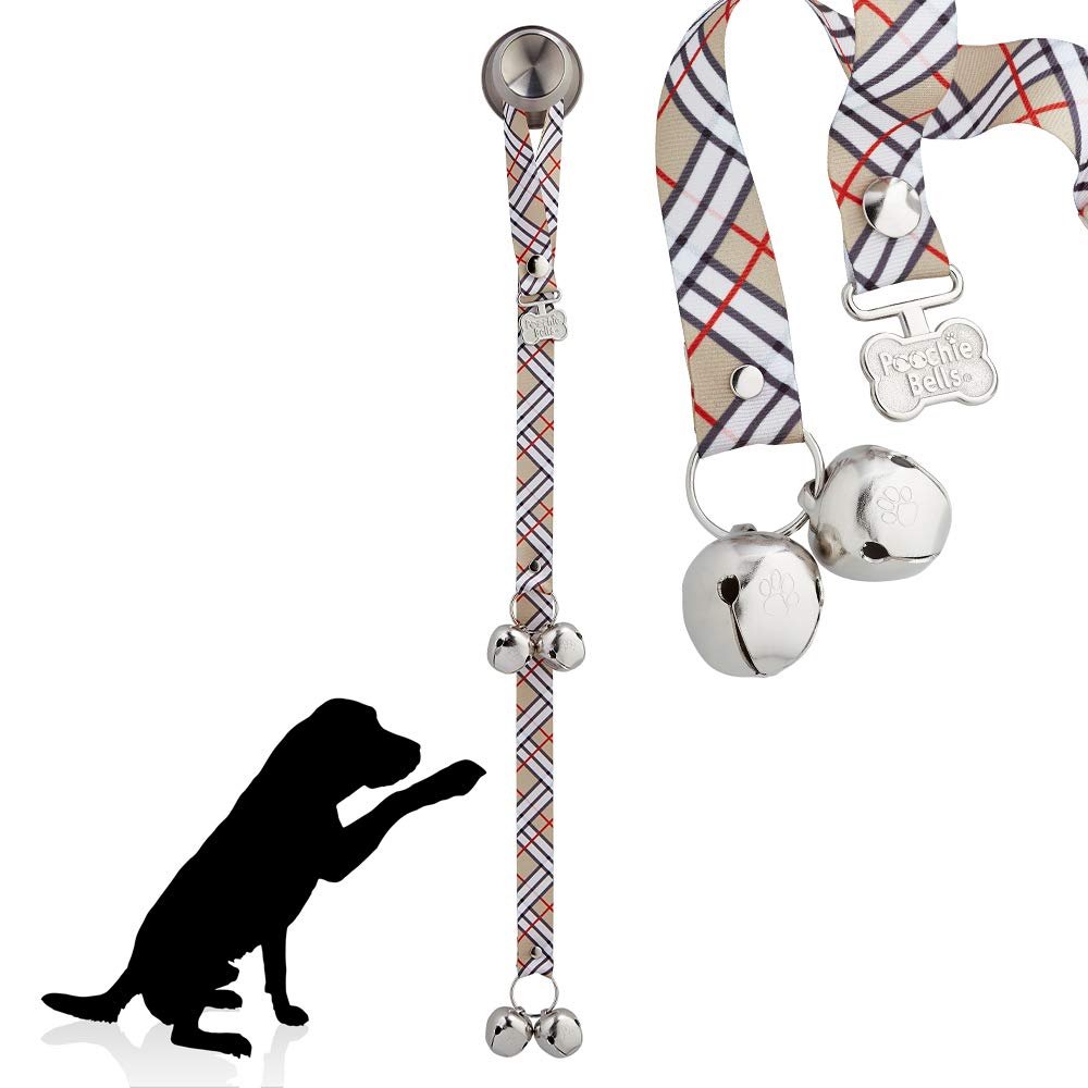 Poochiebells The Original Dog Potty Doorbell, Dog Bells For Potty Training & Puppy Housebreaking, Potty Train Your Dog In Days, Made In America, London