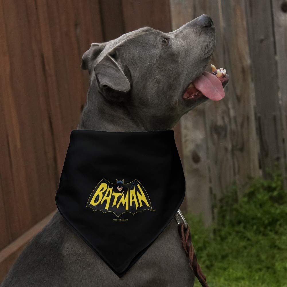 Graphics & More Batman Classic Tv Series Logo Dog Pet Bandana
