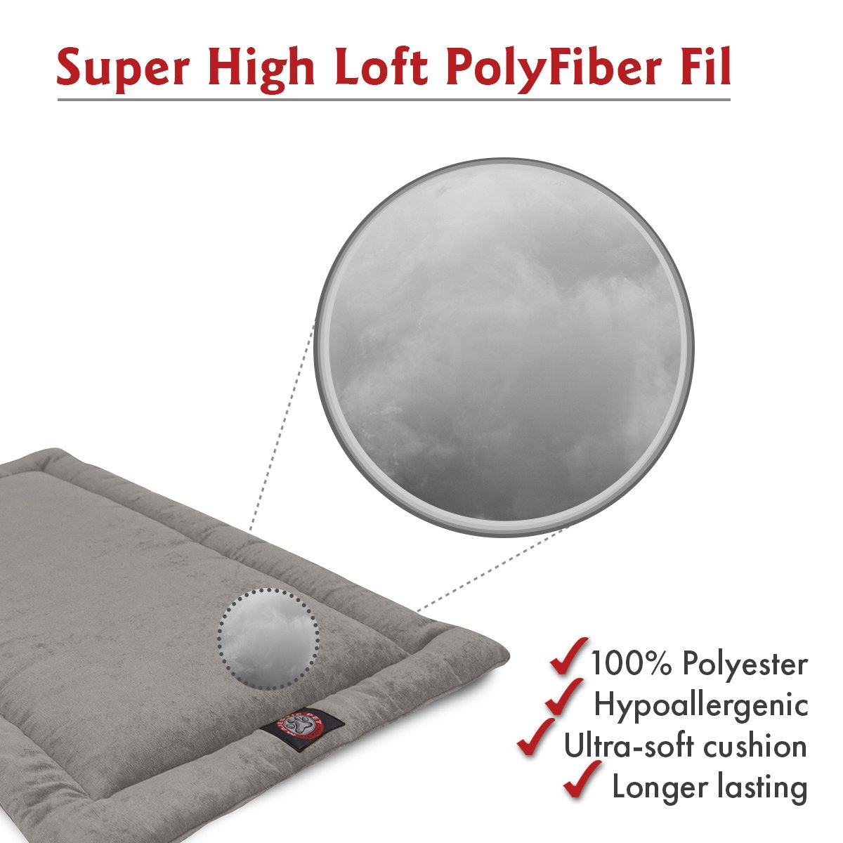 30'' Villa Vintage Crate Dog Bed Mat By Majestic Pet Products