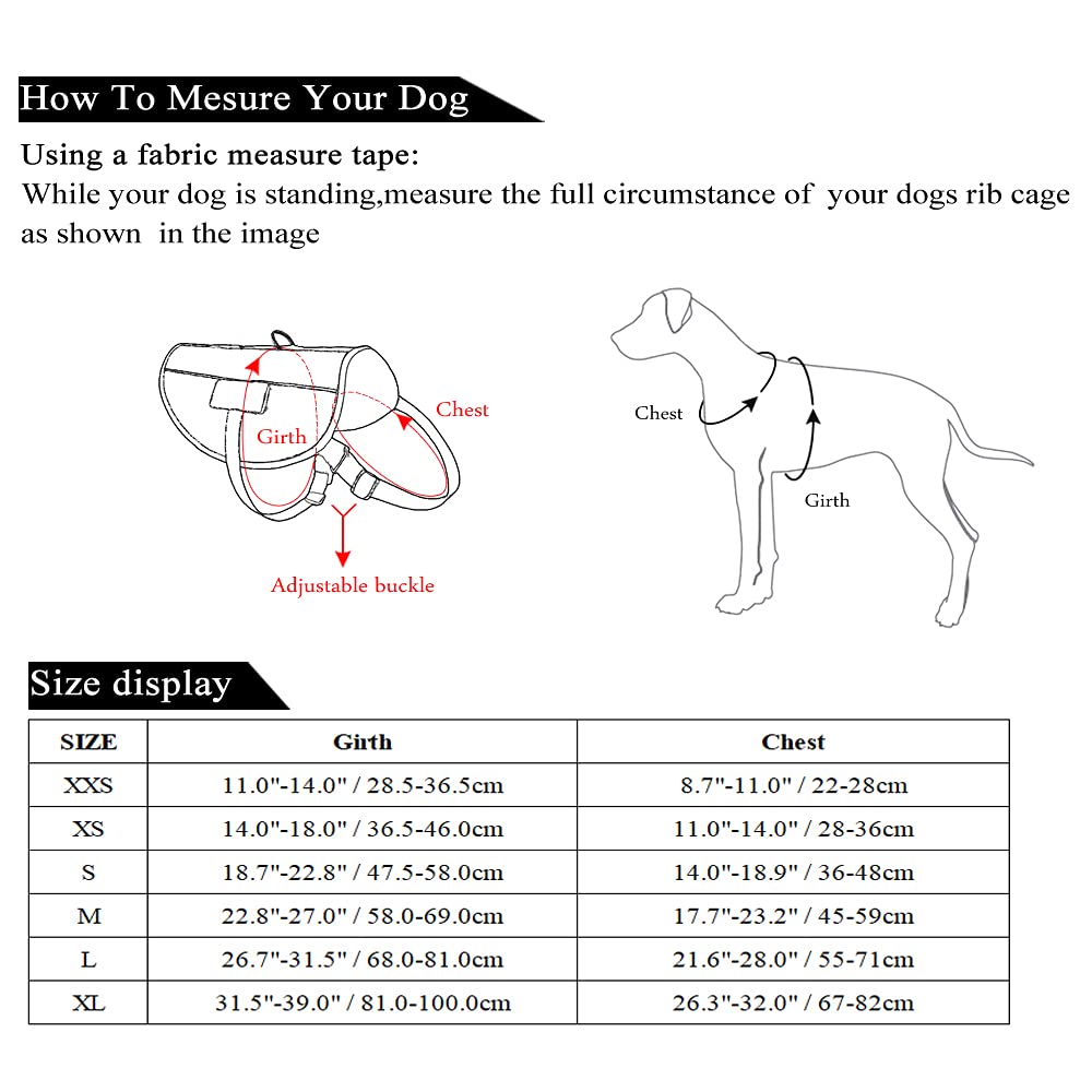 Plutus Pet Service Dog Vest With 2 Removable Patches, Light Weight And Breathable Mesh Service Animal Harness,Perfect For Summer And Hot Days,Red,Xxs Girth 11-14'
