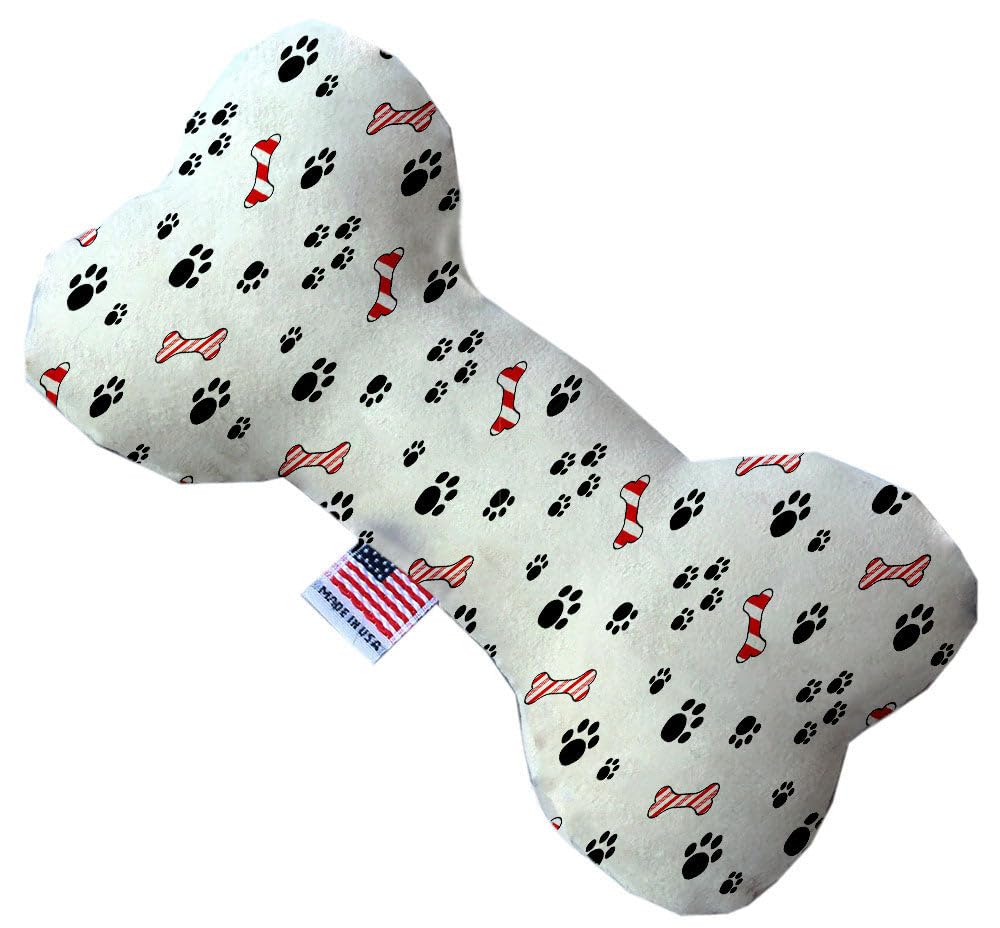 Pet and Dog Plush Heart or Bone Toy, &quot;Valentine's Day Group&quot; (Available in different sizes, and 8 different pattern options!) Sweet Paws 6&quot; Plush Bone