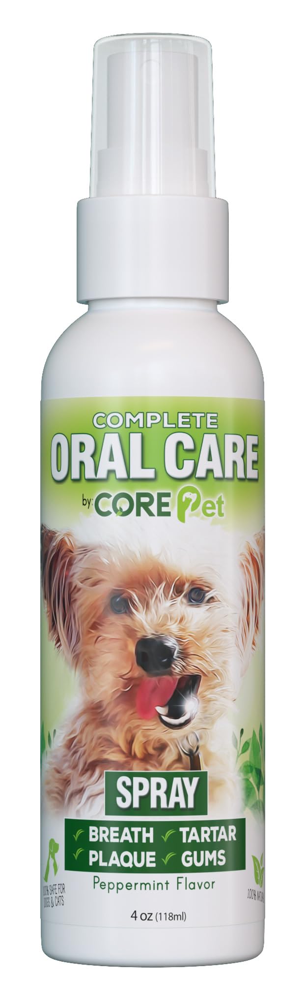 Core Pet Complete Oral Care Spray for Dogs Peppermint