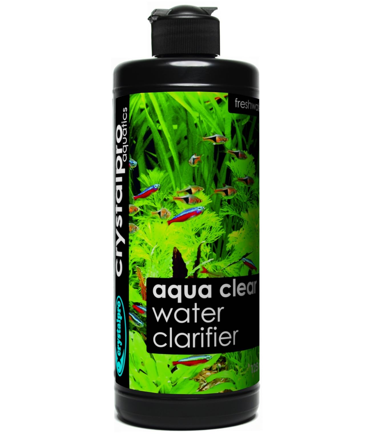 Crystalpro Water Clarifier 16.9 Oz - Aqua Clear Treats 2650 Gallons - Clear Cloudy Fish Tank Water - for Freshwater Aquariums an
