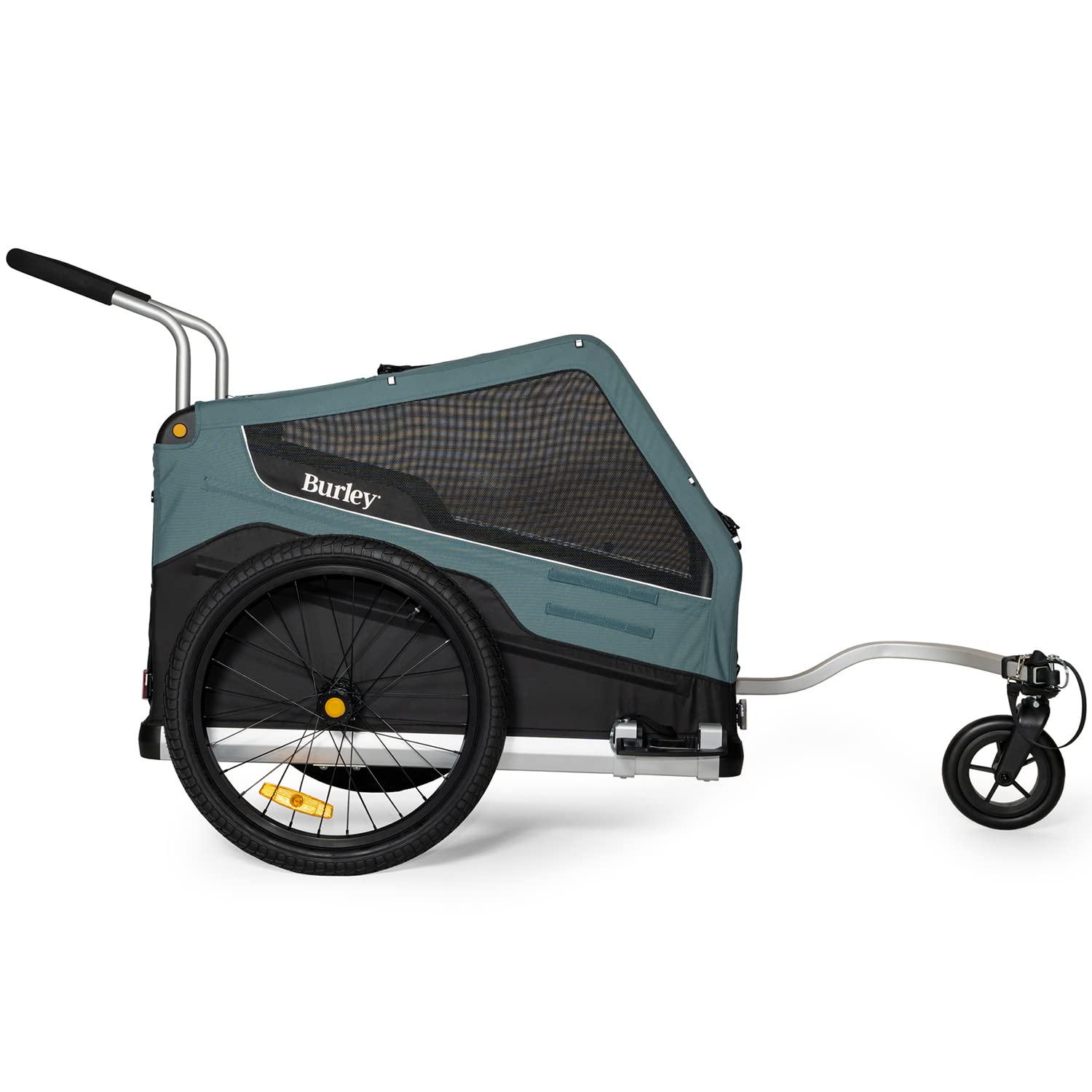 Burley Design Bark Ranger Pet Bike Trailer, Blue Spruce, Standard