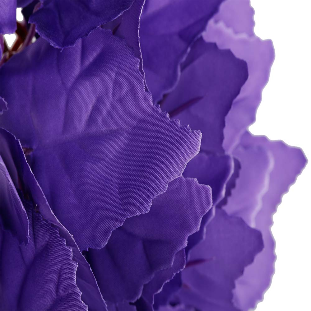 FiveBull Reptile Plants, 2 Pieces Hanging Silk Terrarium Plant with Suction Cup for Bearded Dragons Lizards Geckos Snake Pet, De