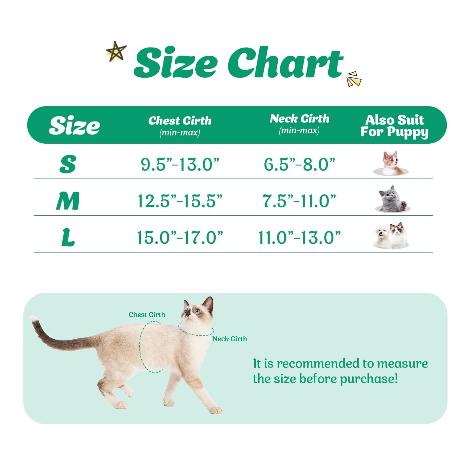 Supet Cat Harness And Leash Set For Walking Cat And Small Dog Harness Soft Mesh Harness Adjustable Cat Vest Harness With Reflective Strap Comfort Fit For Pet Kitten Puppy Rabbit