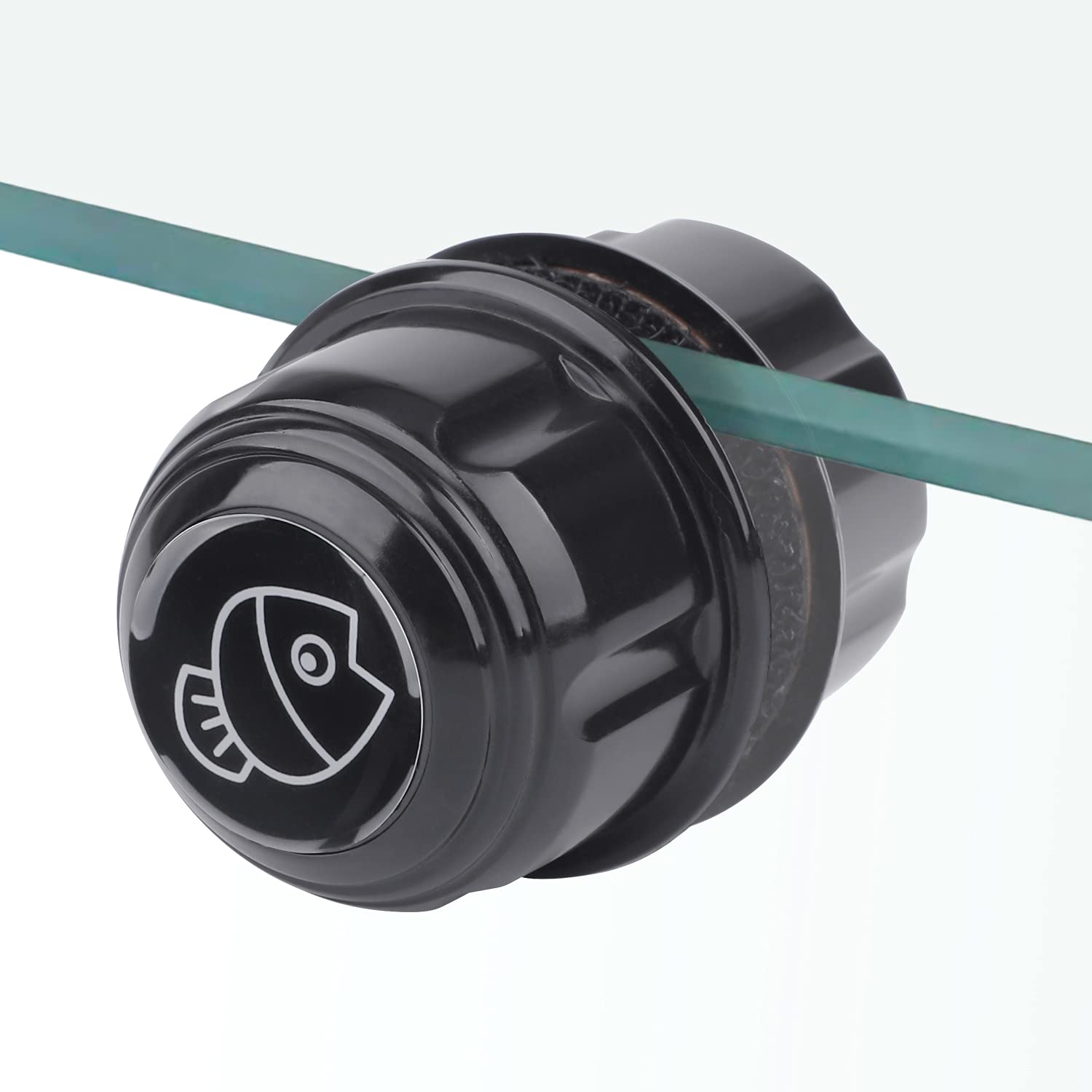 Pawfly Aquarium Magnetic Brush For Glass Fish Tanks 1.5 Inch Stain Scrubber Pads Cleaning Tool For 3/5 Inch Thick Fresh & Marine Aquariums Up To 10 Gallons (Not For Acrylic & Plastic Tanks)