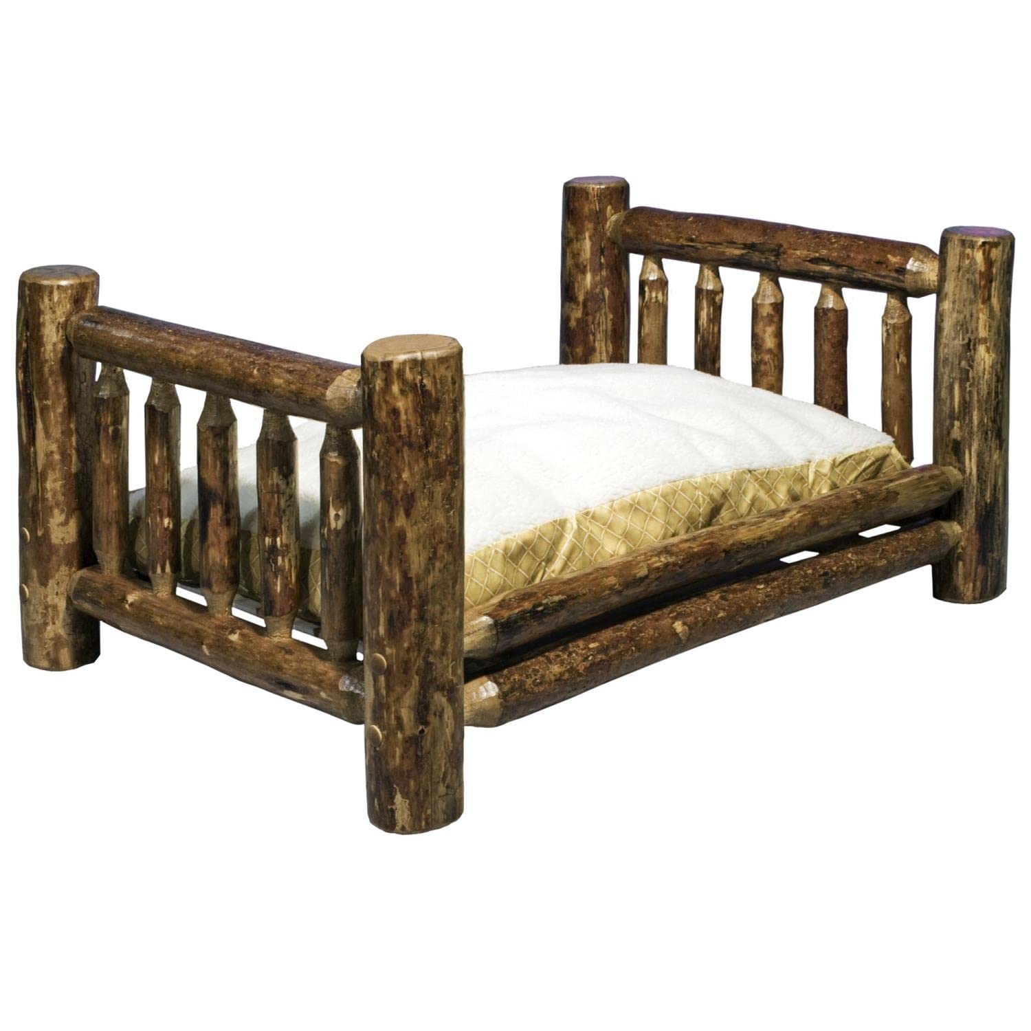 Log Furniture - Pet Bed