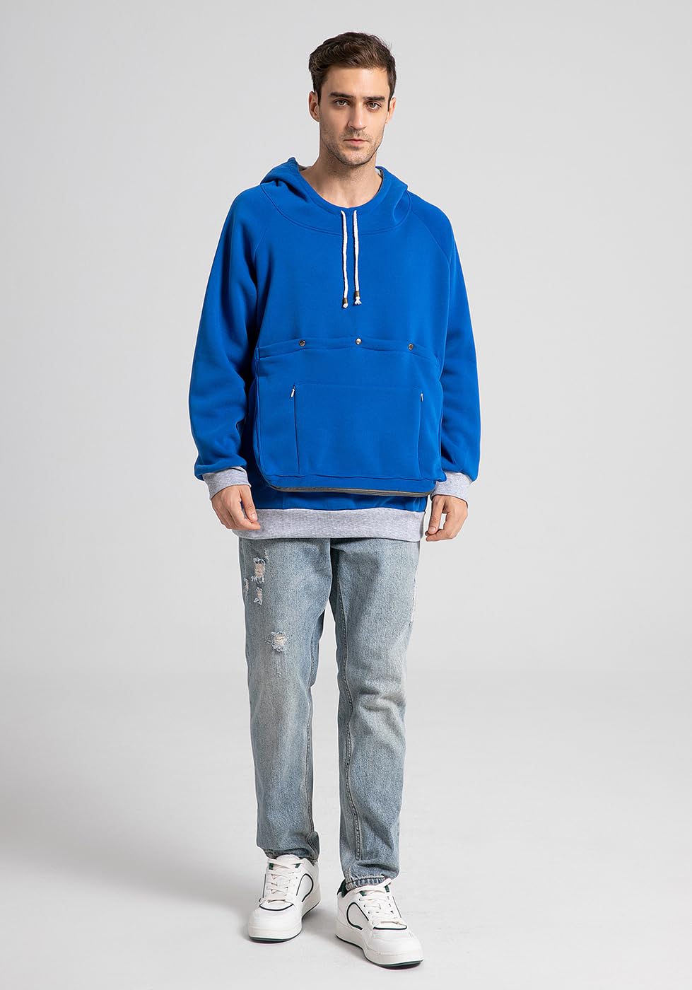 Kei Tomlison Pet Cat Dog Pouch Hoodie Small Animal Carrier - Kitten Puppy Pouch Sweatshirt Holder Fleece Unisex Hoodies Dazzling