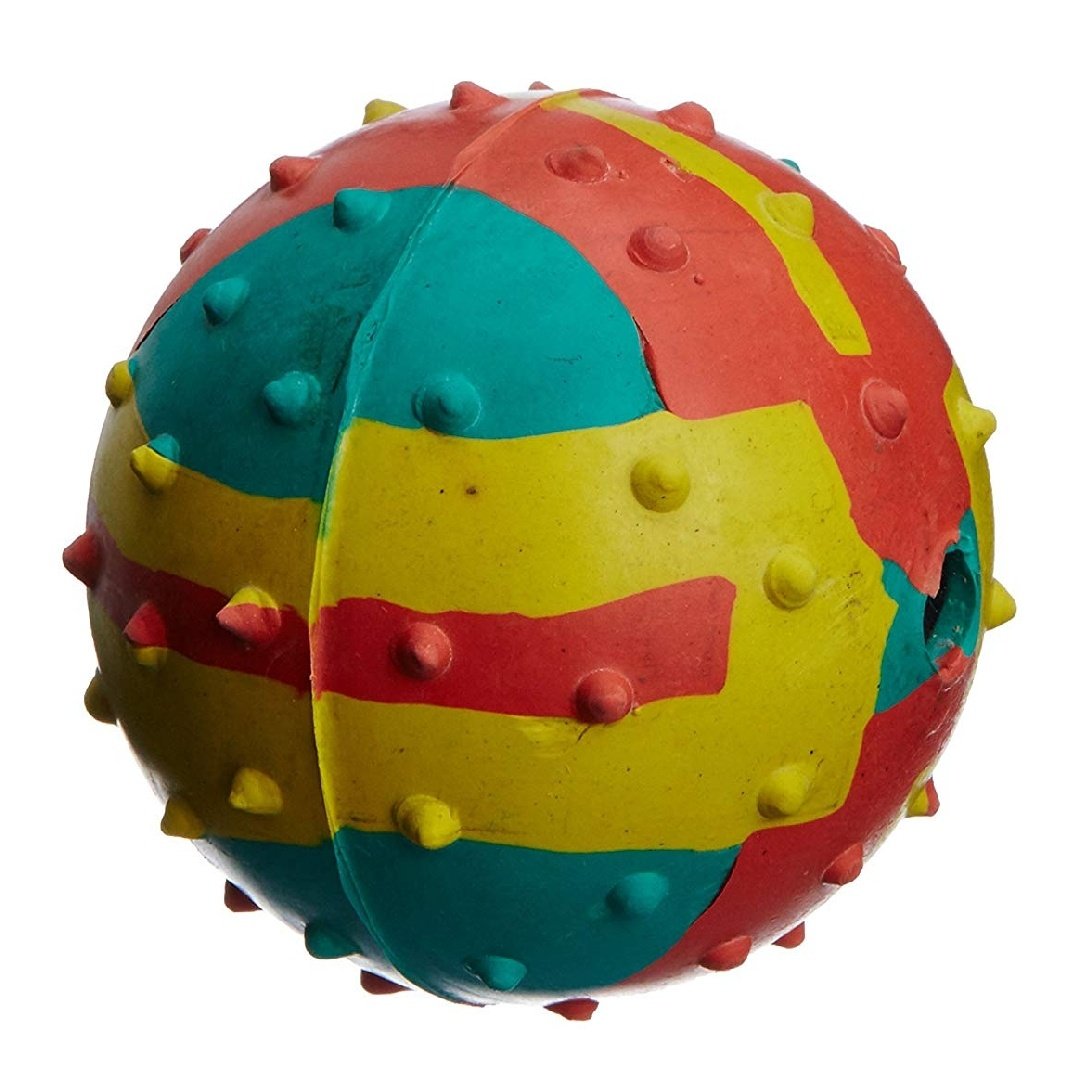 Pnm Rubber Musical Ball (Medium) For Dogs & Puppies