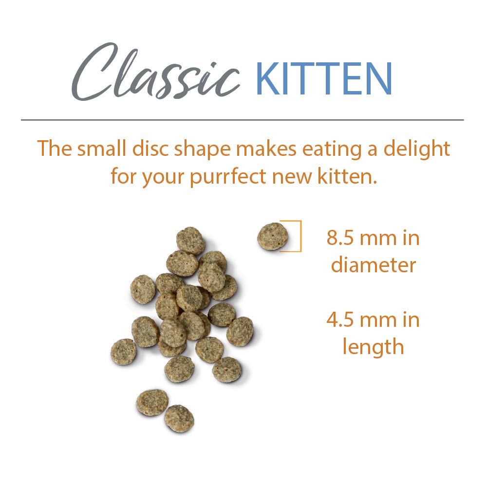 Chicken Soup for the Soul Classic Dry Kitten Food, Chicken & Rice Recipe, 4.5 lb, Soy, Corn & Wheat Free, No Artificial Flavors