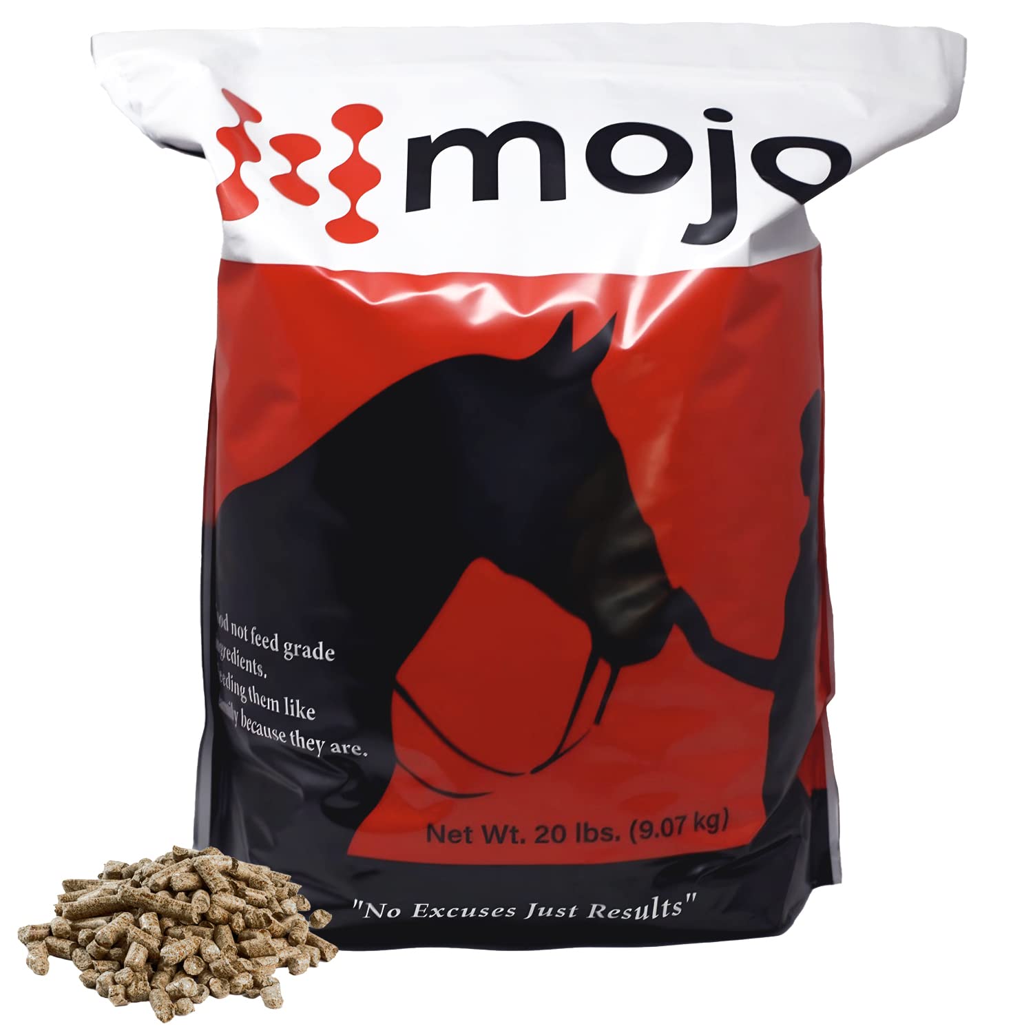 Mojo Joint Horse Supplements, Equine Pelleted Supplement, All Natural Joint Care Supplement for Horses, 20 lbs