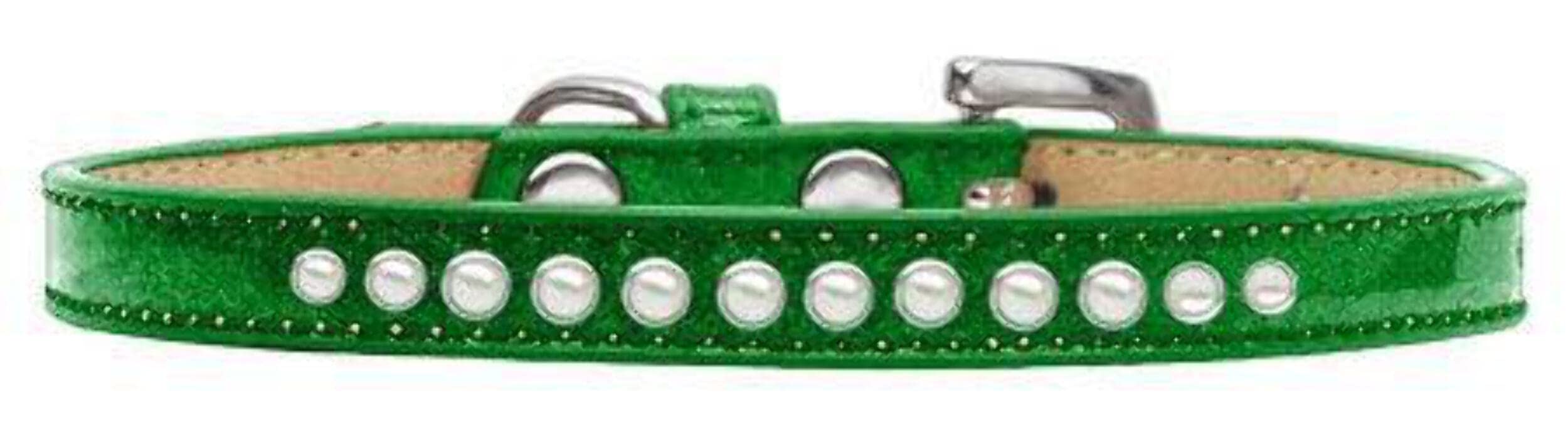 Mirage Pet Products Pearl Black Puppy Dog Ice Cream Collar, Size 10