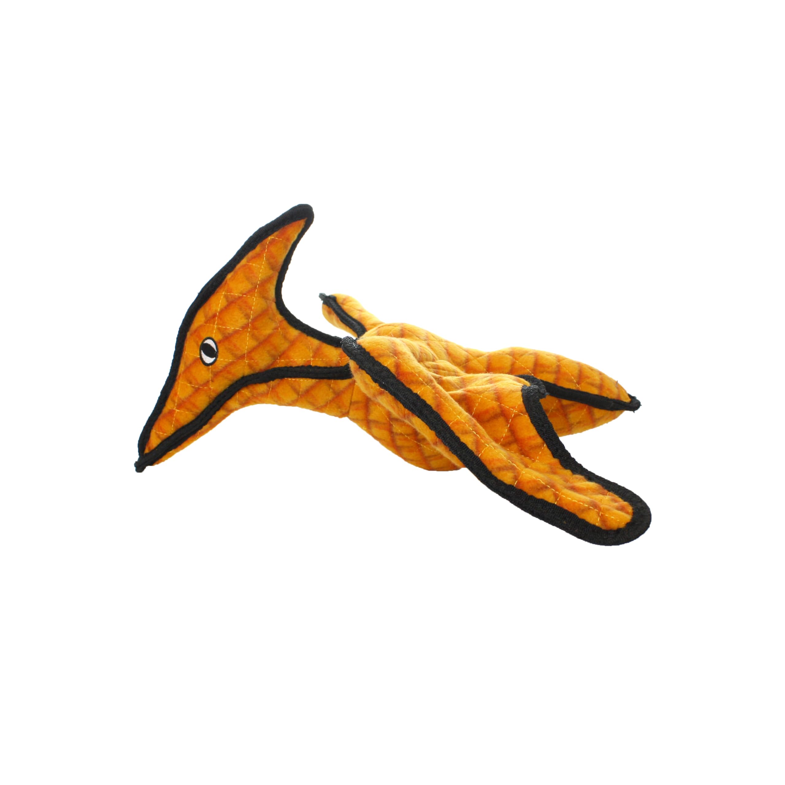 Tuffy - World'S Tuffest Soft Dog Toy - Dinosaur Pteradactyl- No Squeakers - Multiple Layers. Made Durable, Strong & Tough. Interactive Play (Tug, Toss & Fetch). Machine Washable & Floats