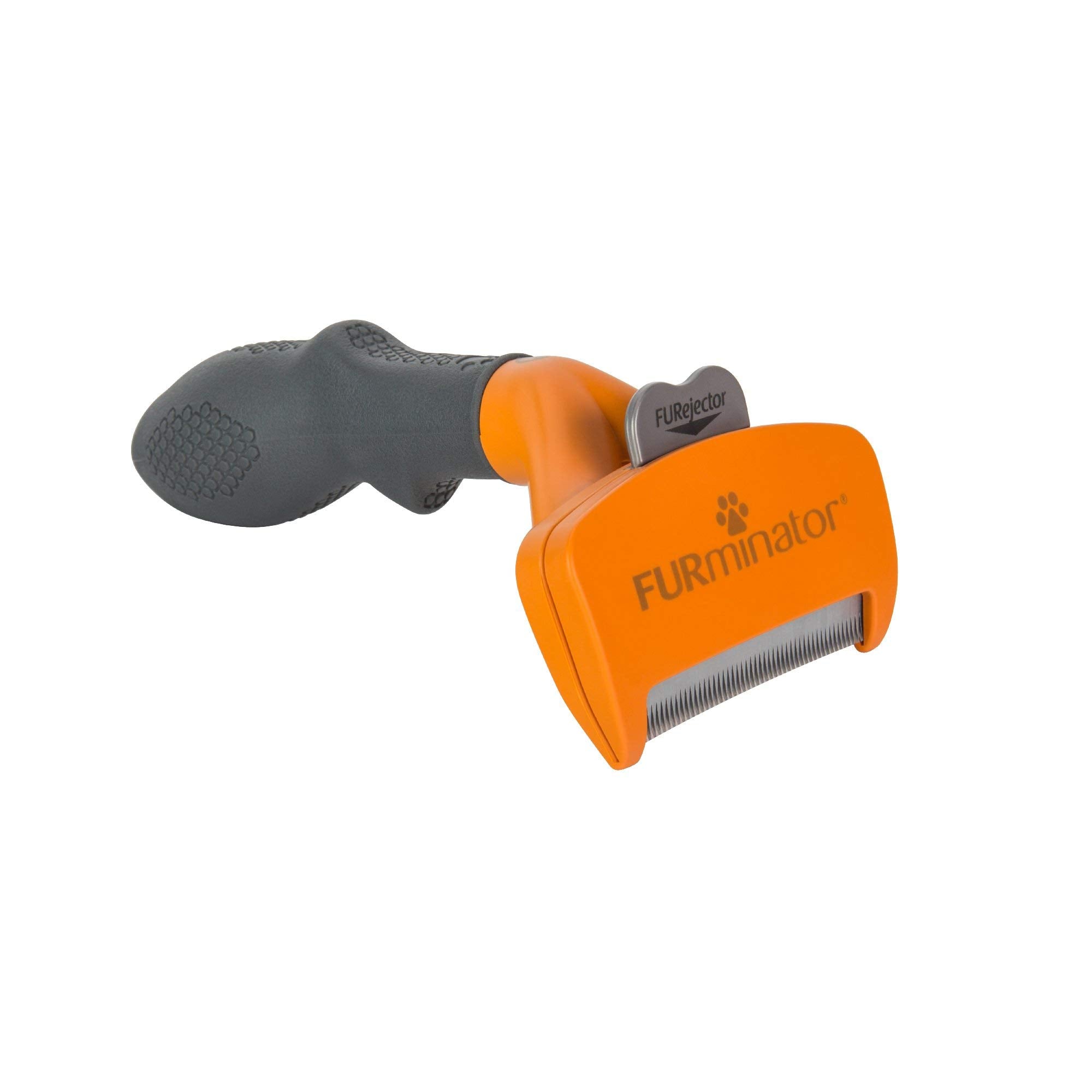 Furminator Medium Dog Undercoat Deshedding Tool, Long Hair, Reduces Loose Hair From Shedding