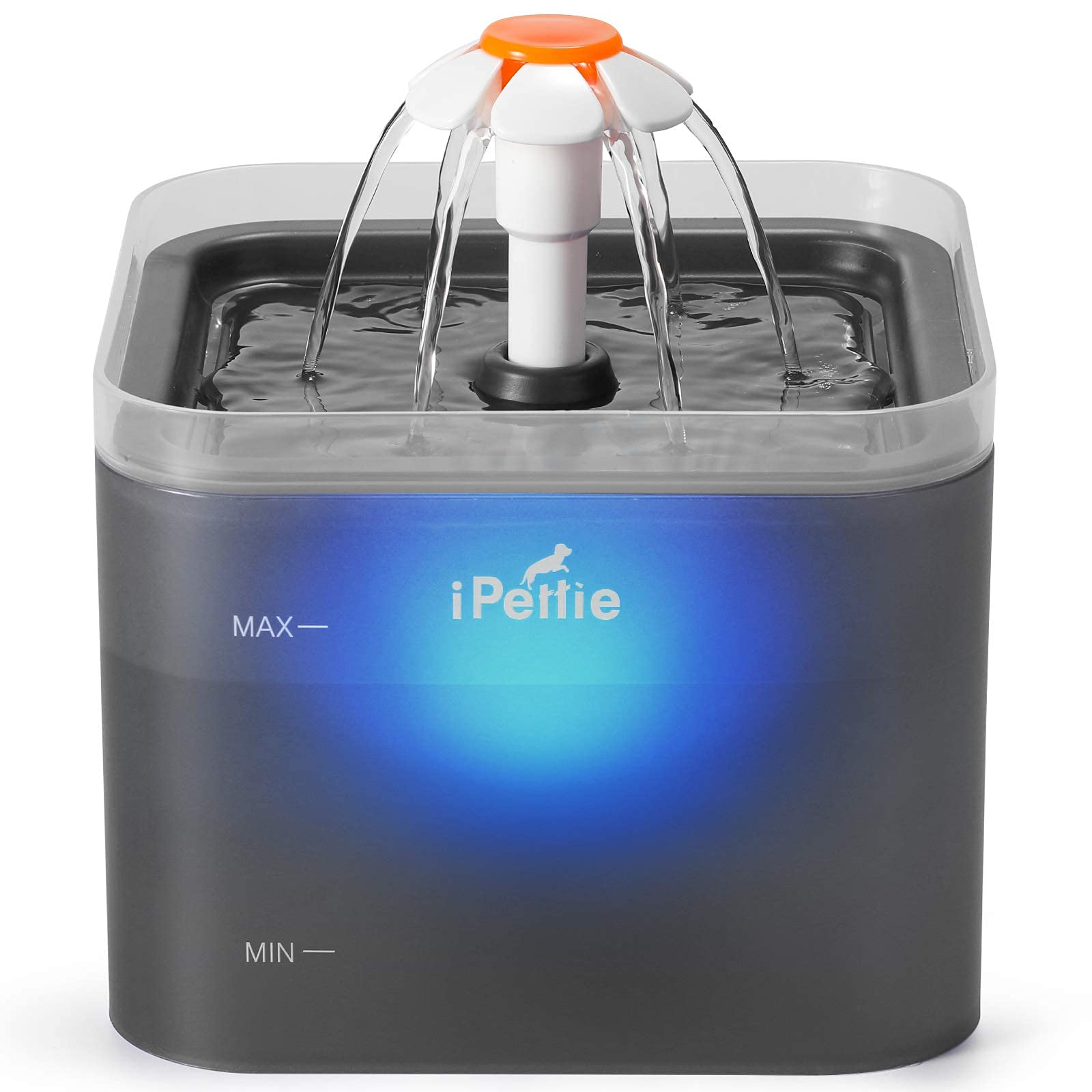 iPettie Neverland Cat Water Fountain with LED Light, 67oz/2.0L, Ultra Quiet Drinking Waterer, Automatic Filtered Water Dispenser