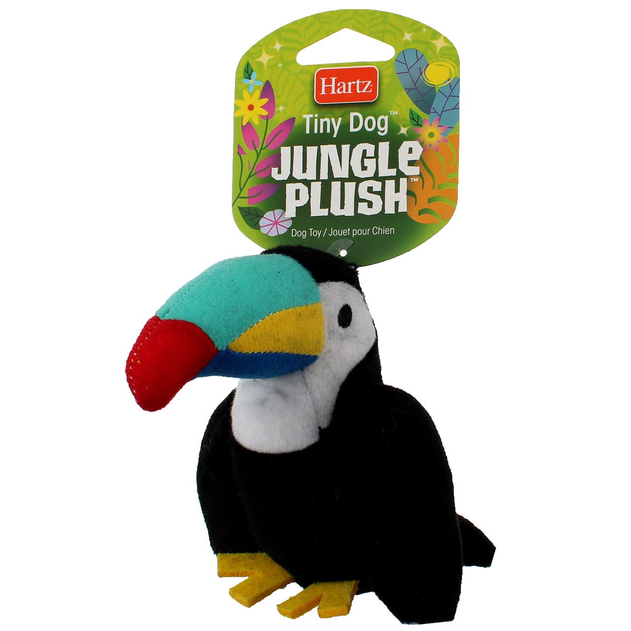 Hartz Jungle Plush Tiny Dog Toy (Assorted Style) [Set of 3]3