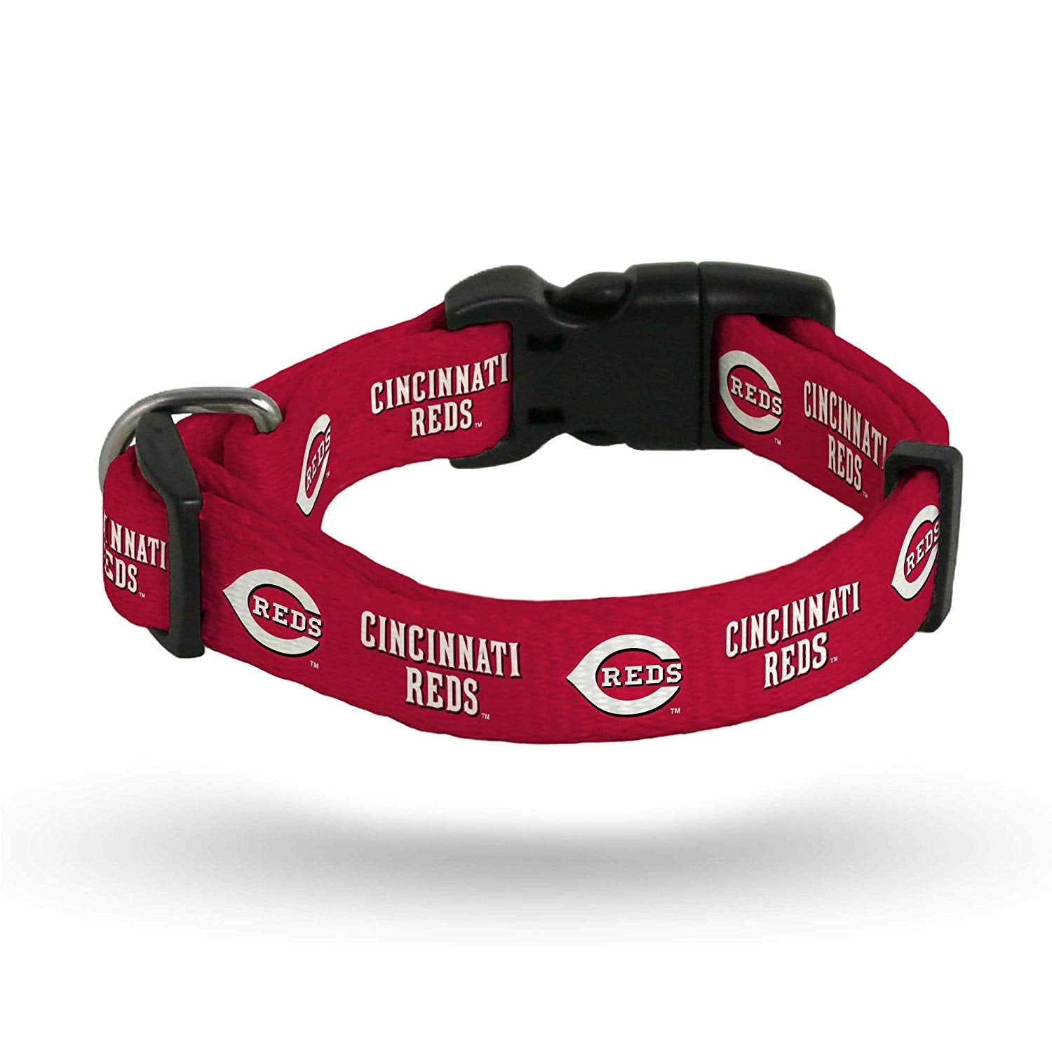 Rico Industries MLB Cincinnati Reds Pet CollarPet Collar Small, Team Colors, Small