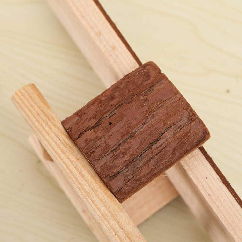 Litewoo Natural Wooden Seesaw Platform For Small Animals Hamster Gerbil Squirrel Mouse Exercise Play Toys Teeth Chew Toy