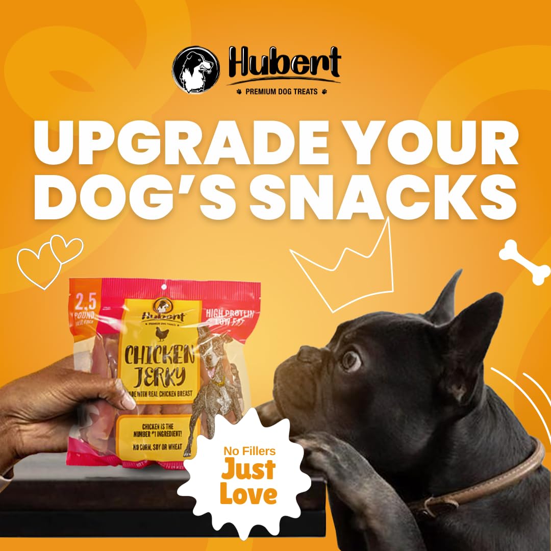 Hubert Pet Gourmet 5-in-1 Large Rawhide Kabobs, Quad Flavor Dog Chews, 10 Inch Treats for All Dog Sizes, 10 Count Bag, 1.8 Pound