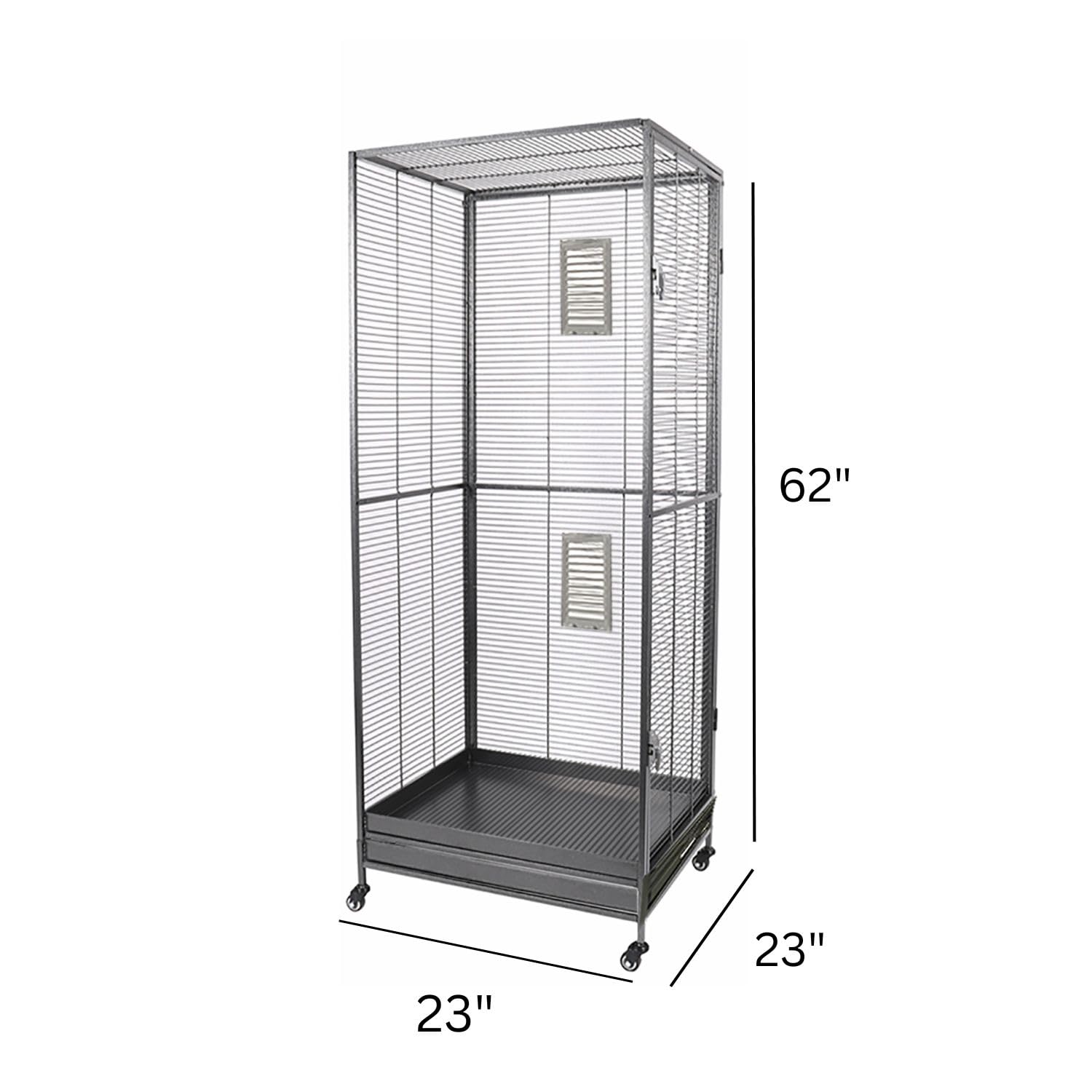 Exotic Nutrition Borneo Version Ii Small Animal Cage - For Sugar Gliders, Squirrels, Marmosets & Other Small Pets (Add-On)