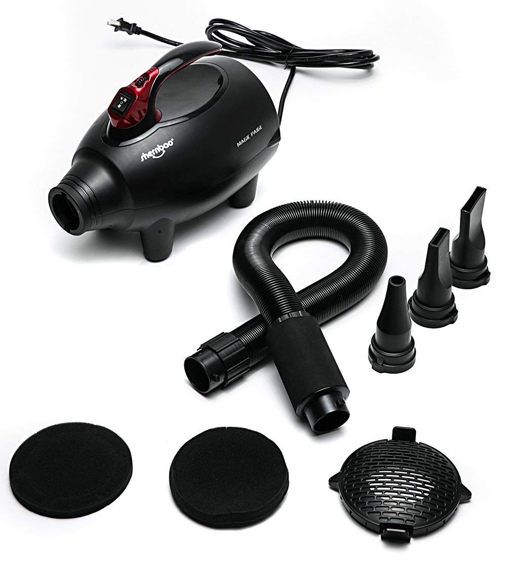 Shernbao High Velocity Professional Dog Pet Grooming Hair Drying Force Dryer Blower 4.5Hp (Pbd-701H)