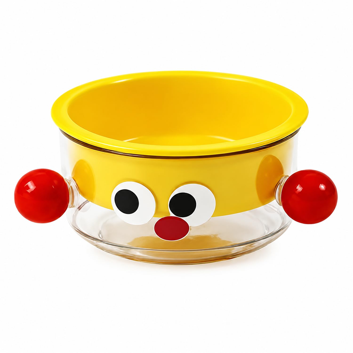 Emily Pets Cartoon Pet Feeding Bowl For Cats & Small Dogs | Food And Water Dish | Wide Mouth Design, Durable, Easy To Clean, Cut