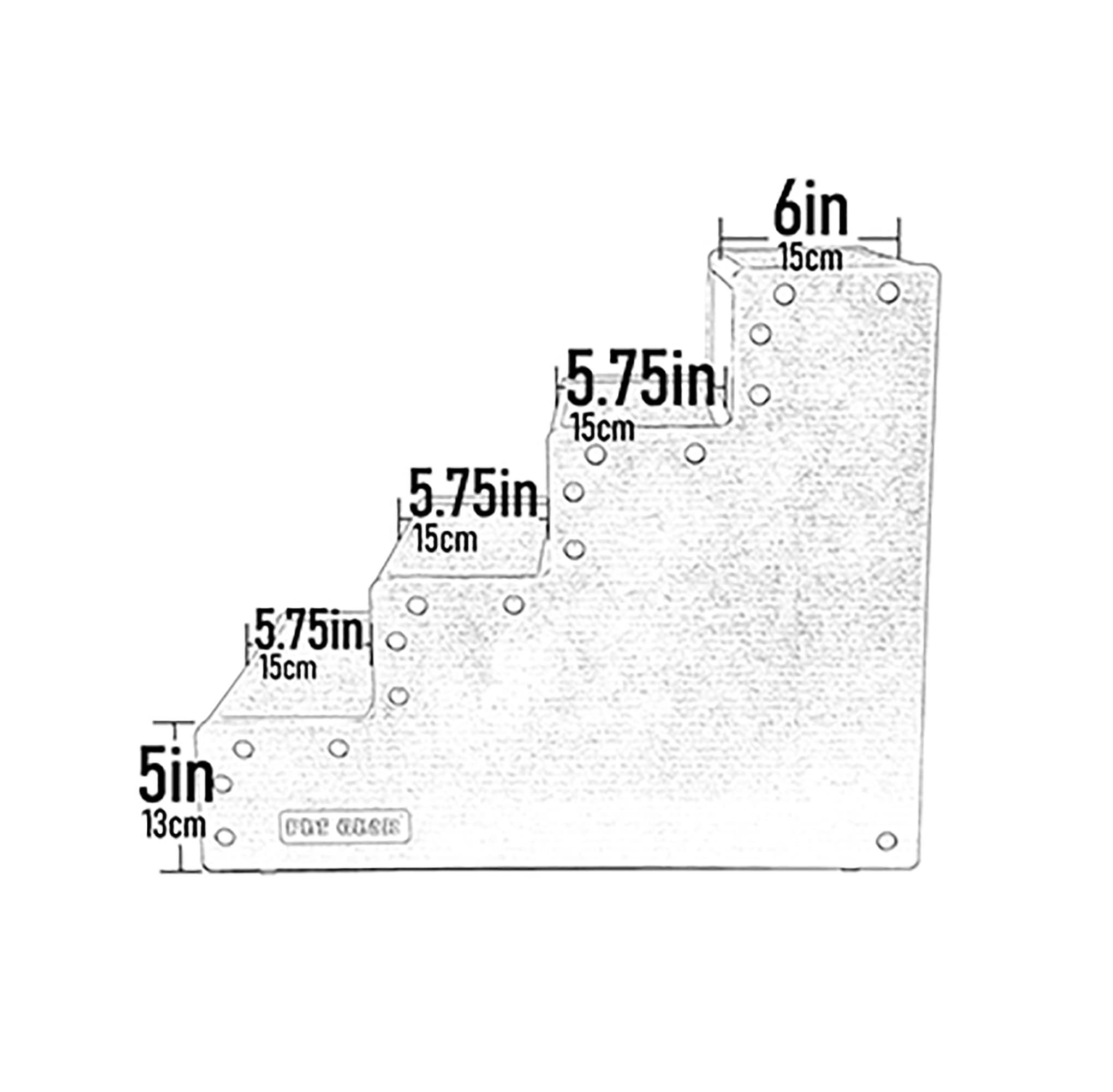 Pet Gear Pet Step Iv Pet Stairs For Small Dogs And Cats Up To 50 Pounds, Lightweight, Easy Assembly (No Tools Required) - Available In 2 Models, 2 Colors